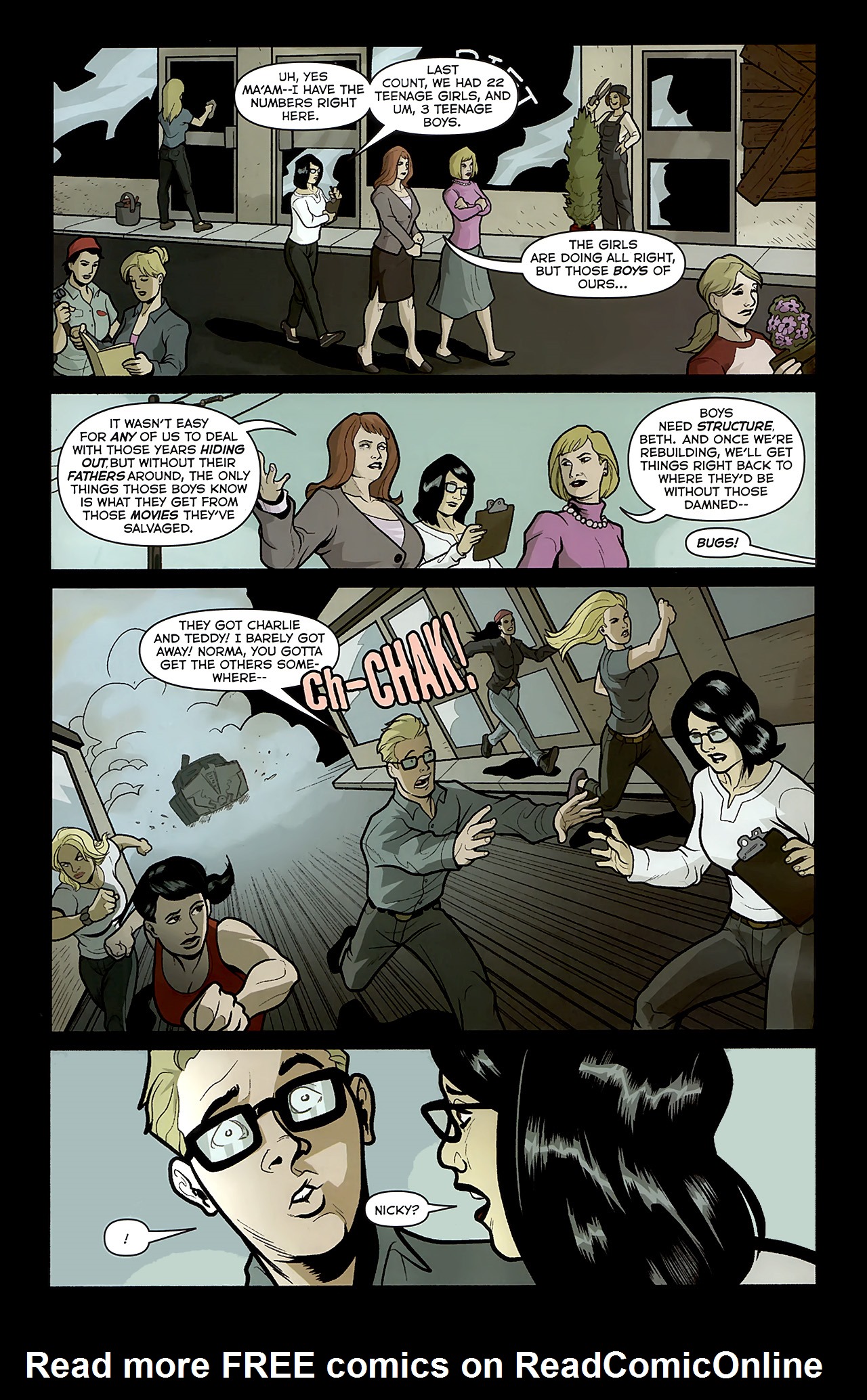 Read online Resurrection (2009) comic -  Issue #8 - 20