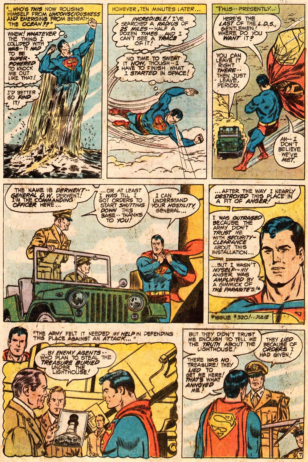Read online Superman (1939) comic -  Issue #328 - 8