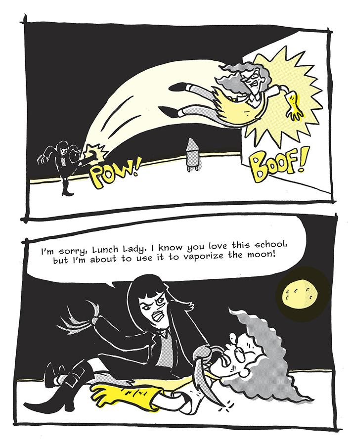 Read online Lunch Lady and the Schoolwide Scuffle comic -  Issue # TPB - 77
