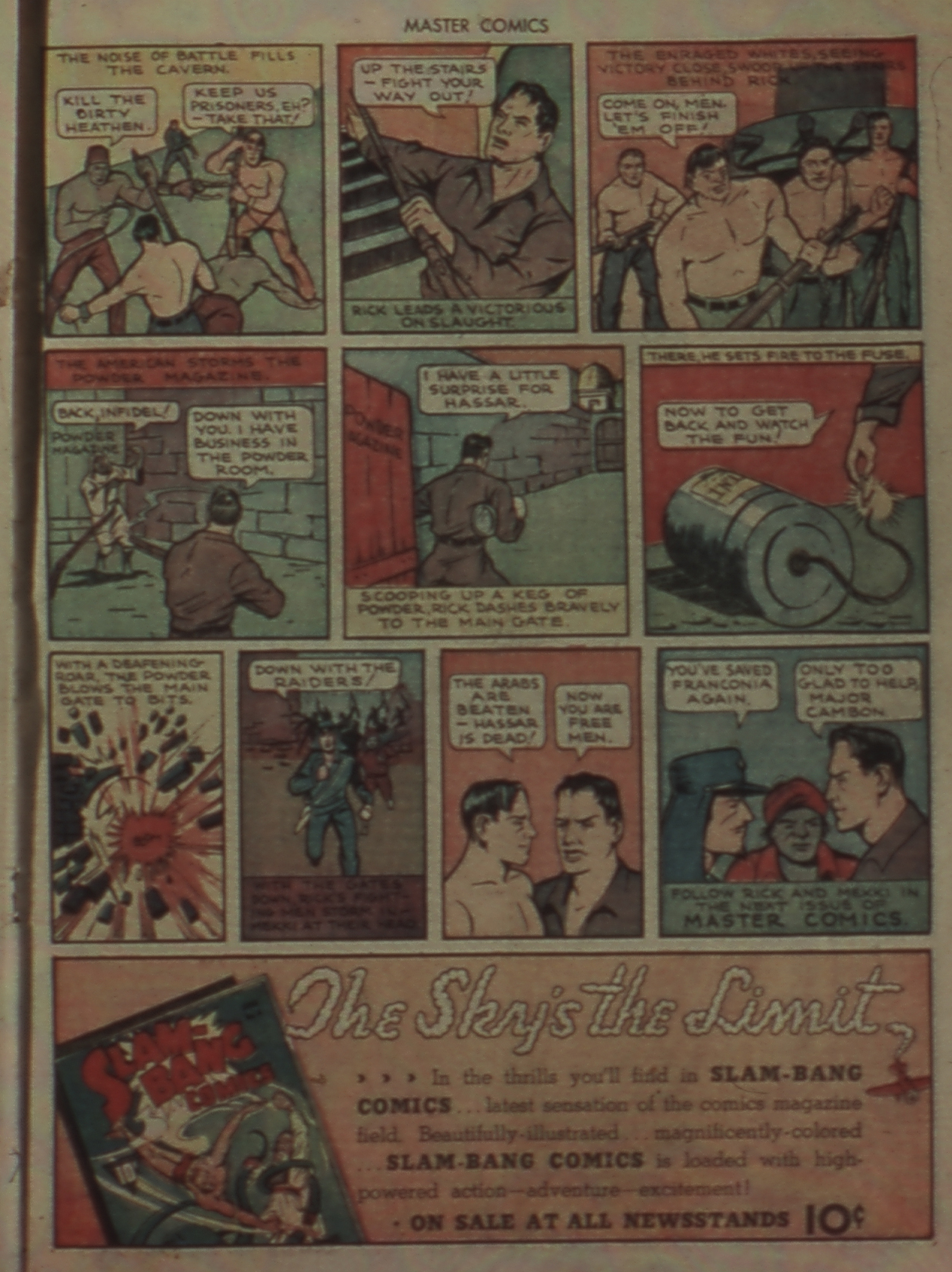 Read online Master Comics comic -  Issue #4 - 21