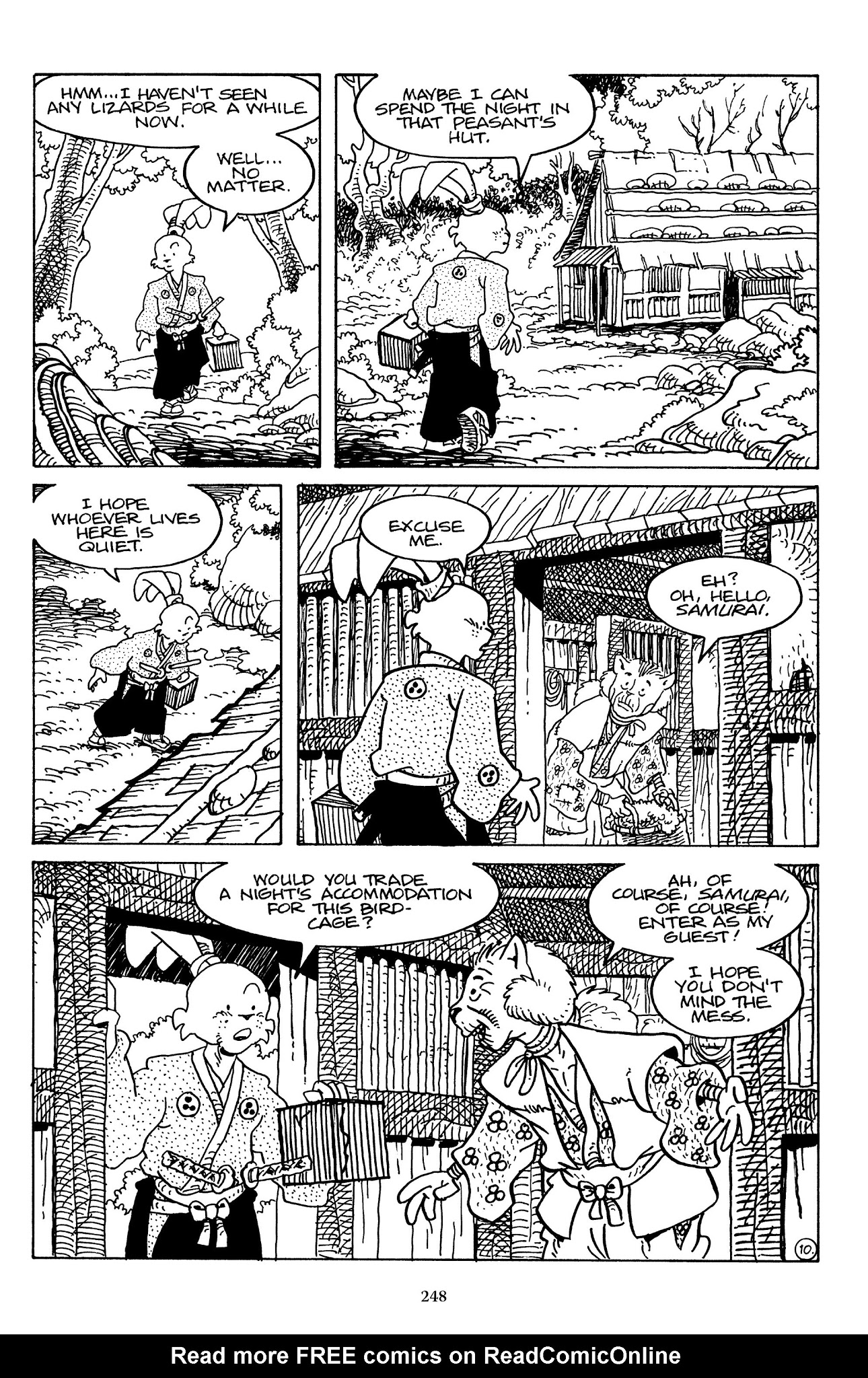 Read online The Usagi Yojimbo Saga comic -  Issue # TPB 7 - 243
