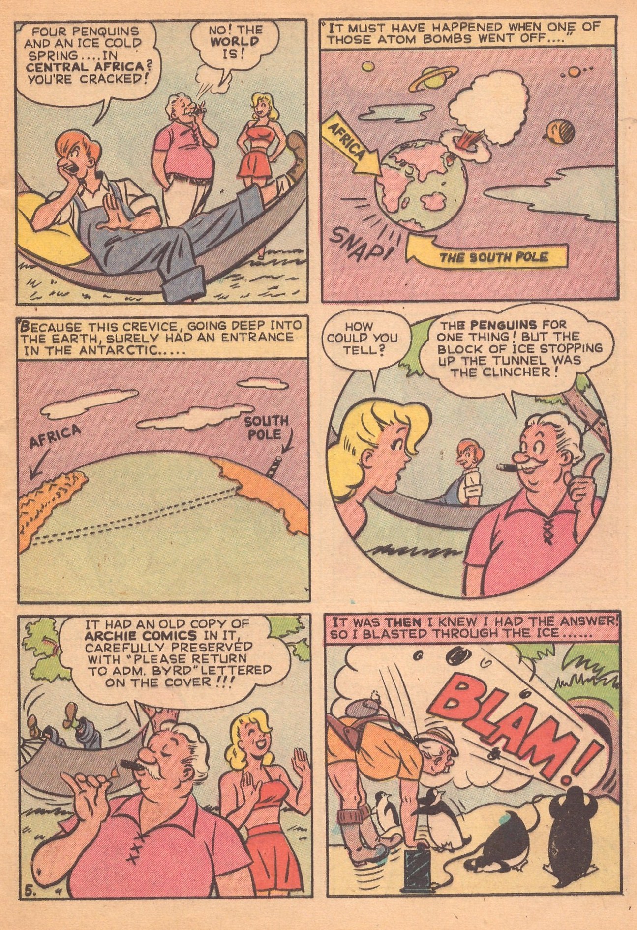 Read online Suzie Comics comic -  Issue #79 - 7