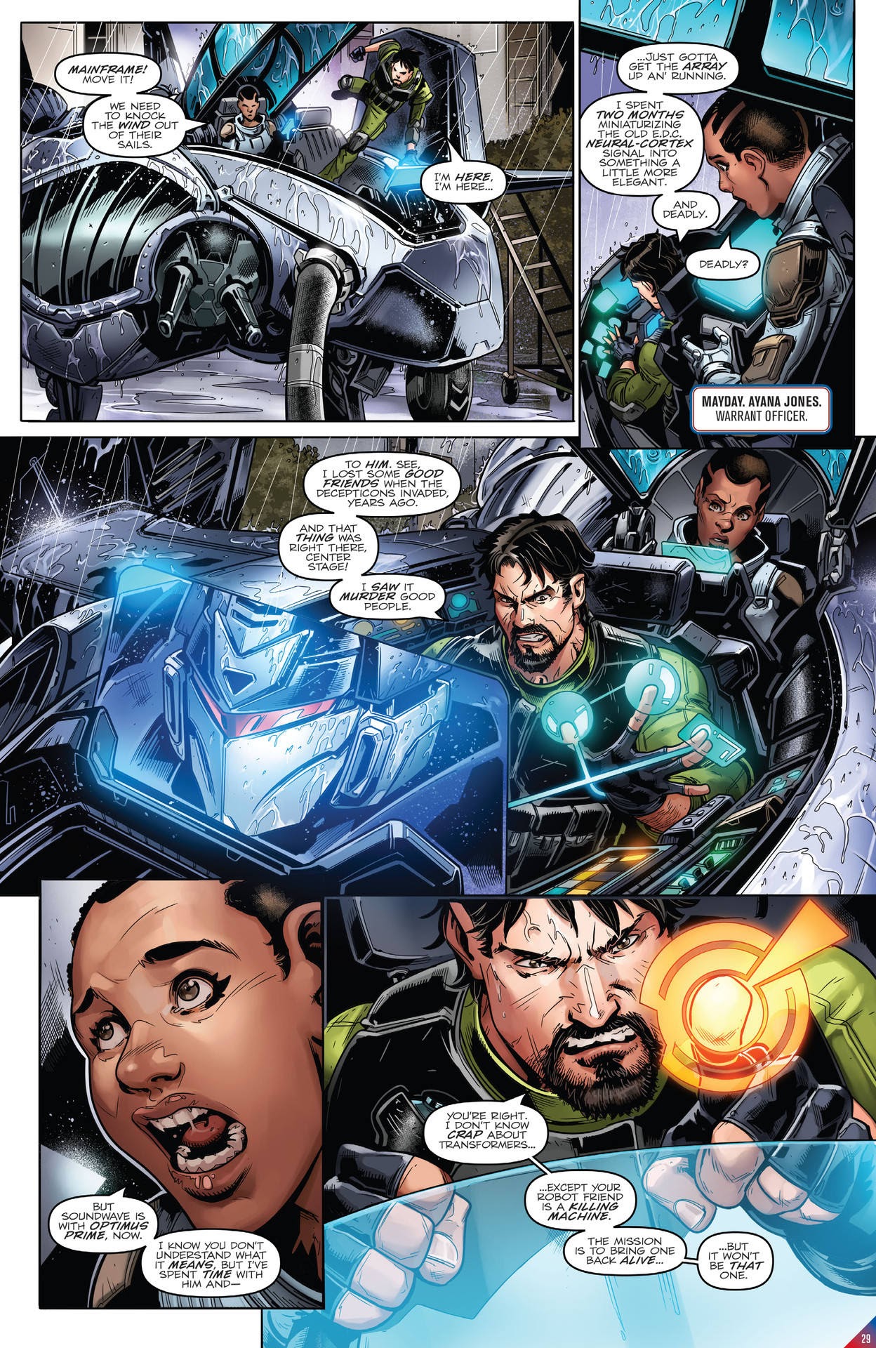 Read online Transformers: The IDW Collection Phase Three comic -  Issue # TPB 1 (Part 1) - 29