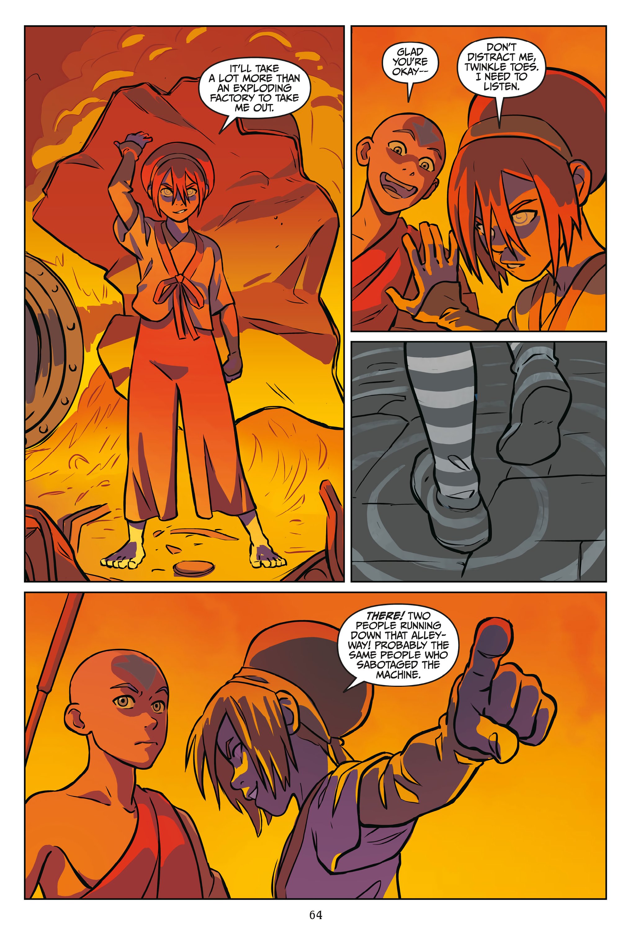 Read online Nickelodeon Avatar: The Last Airbender - Imbalance comic -  Issue # _Omnibus (Part 1) - 65