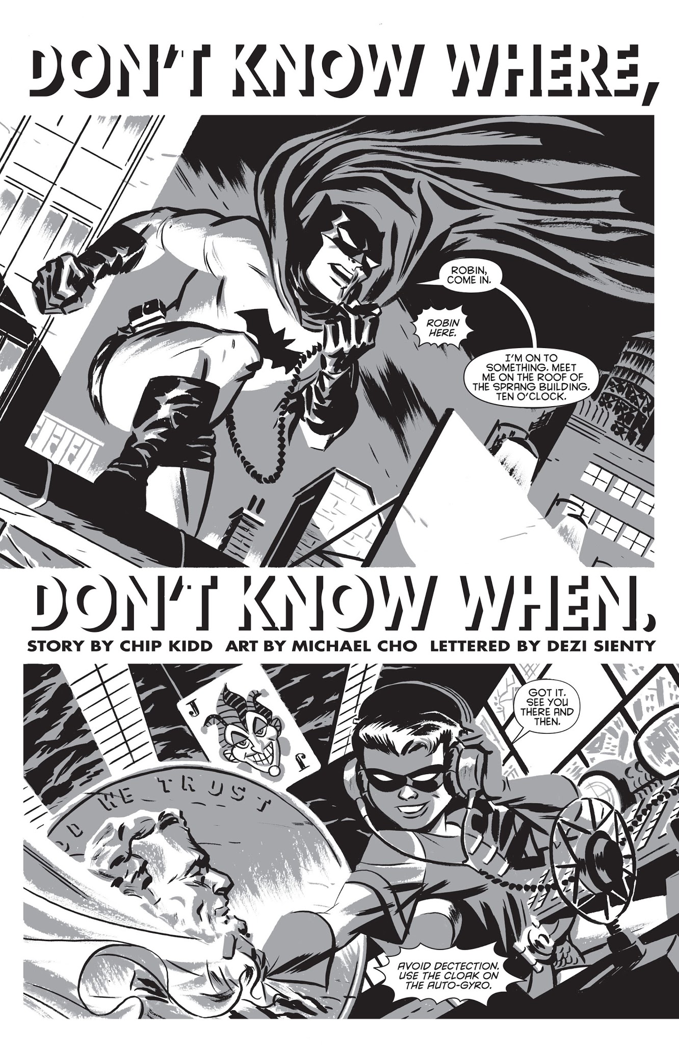 Read online Batman Black and White (2013) comic -  Issue #1 - 4