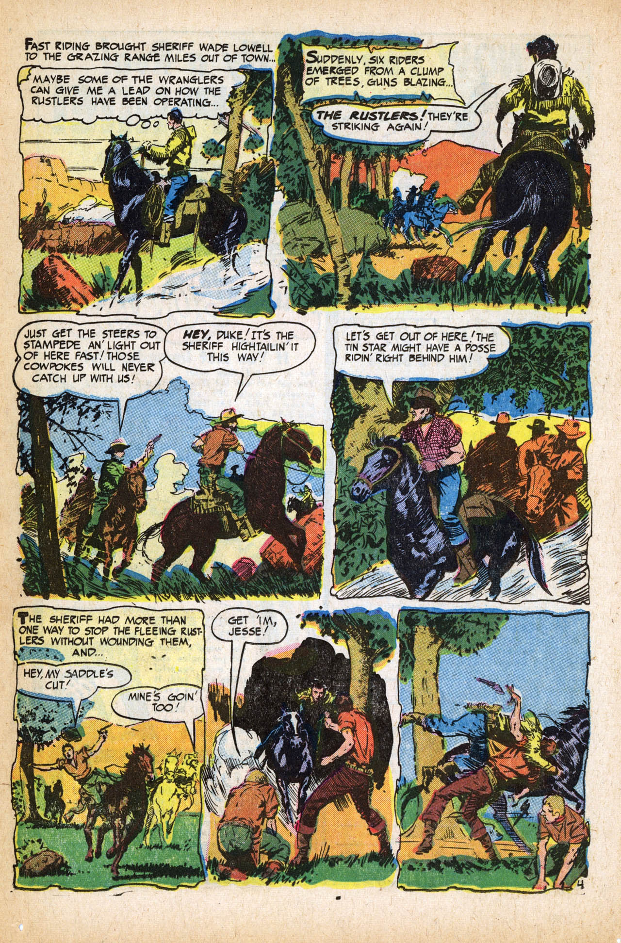 Read online Western Outlaws (1954) comic -  Issue #11 - 14