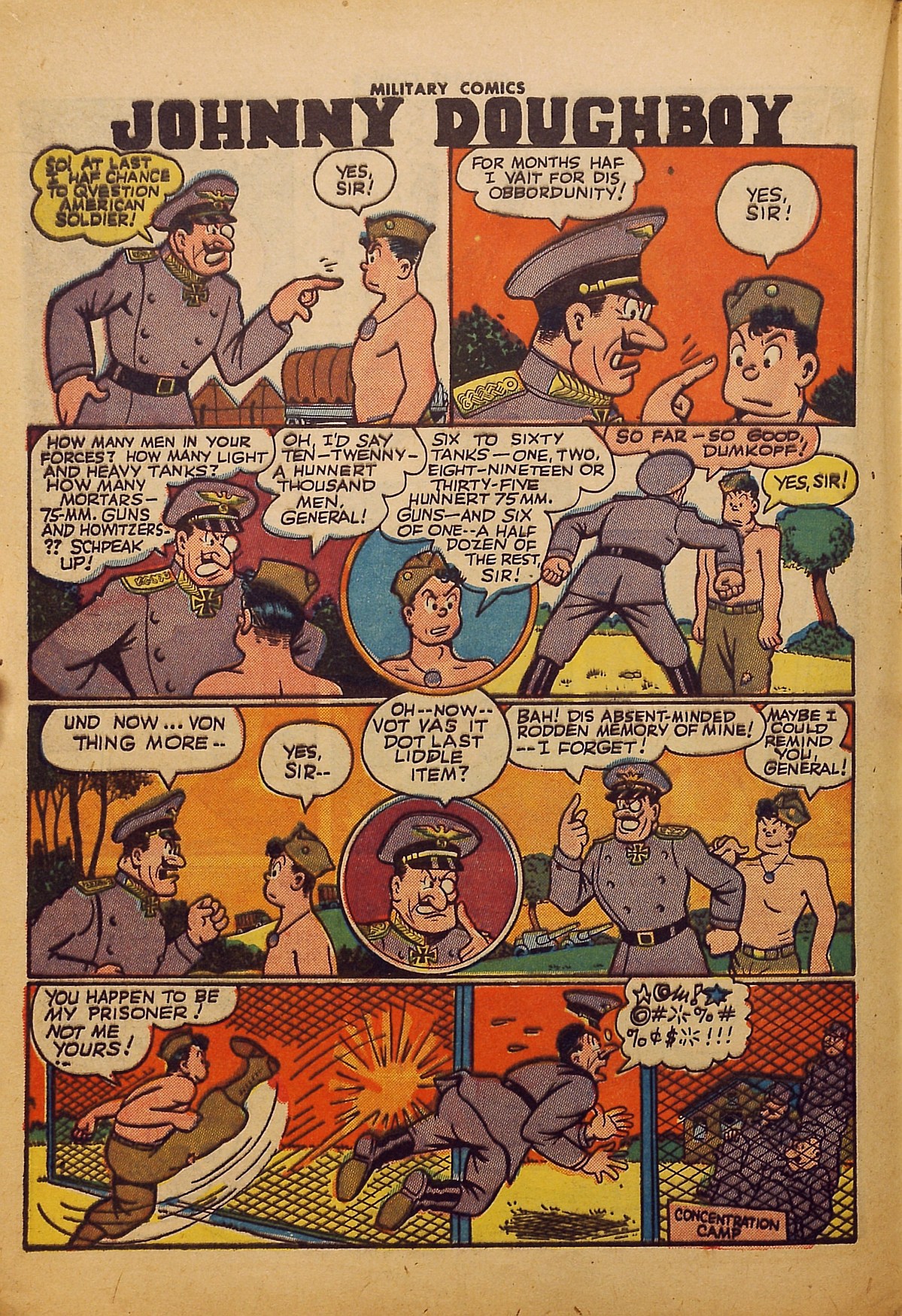 Read online Military Comics comic -  Issue #24 - 30