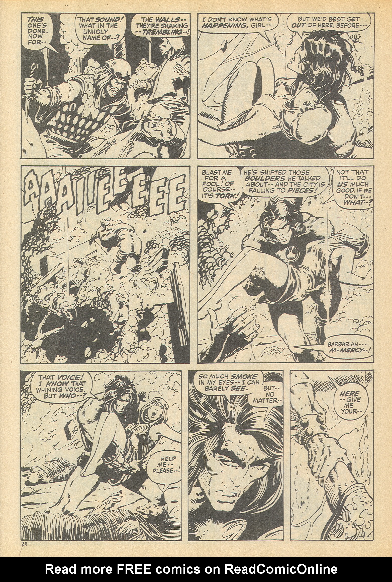 Read online The Savage Sword of Conan (1975) comic -  Issue #14 - 20