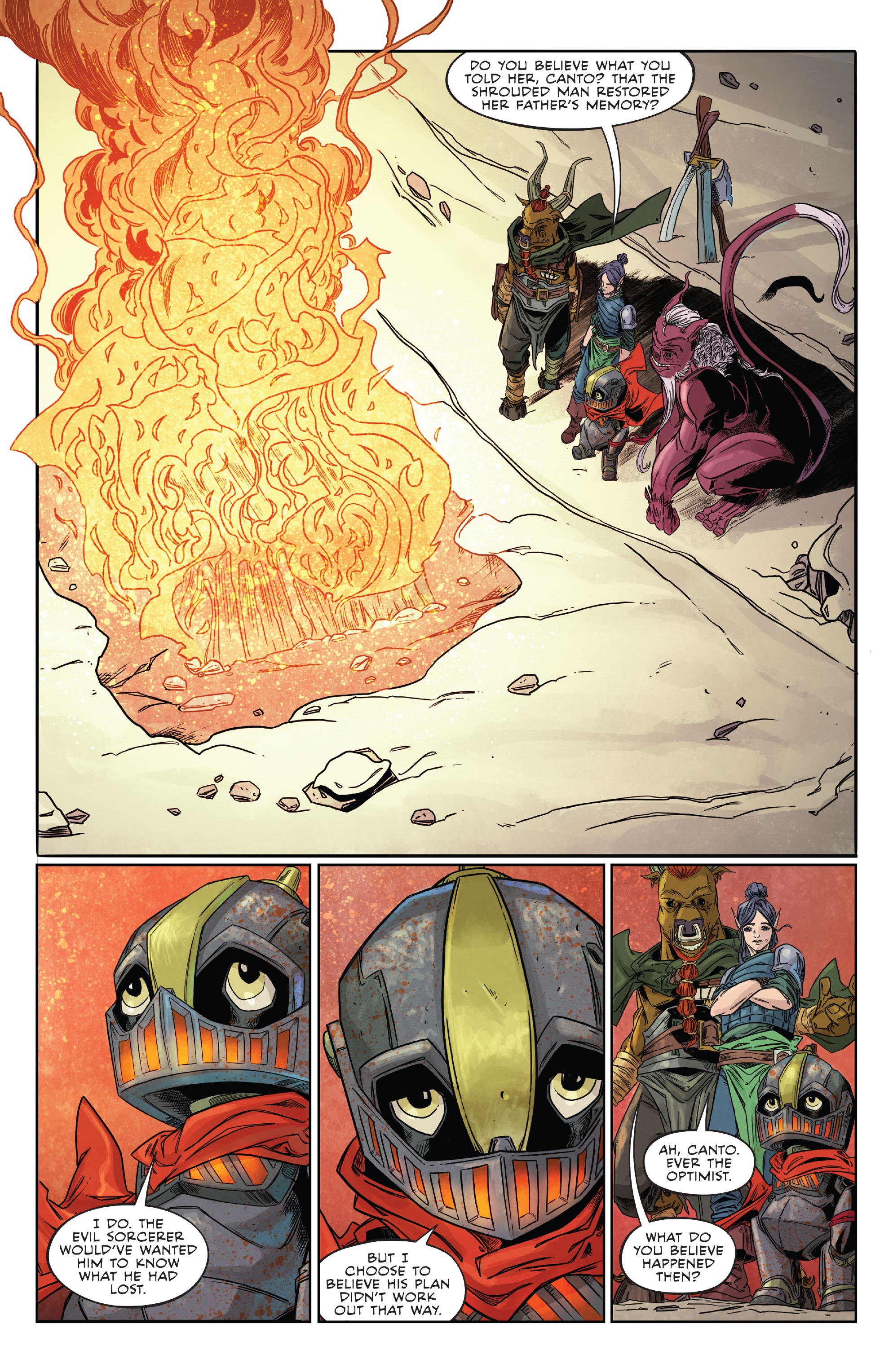 Read online Canto III: Lionhearted comic -  Issue #6 - 10