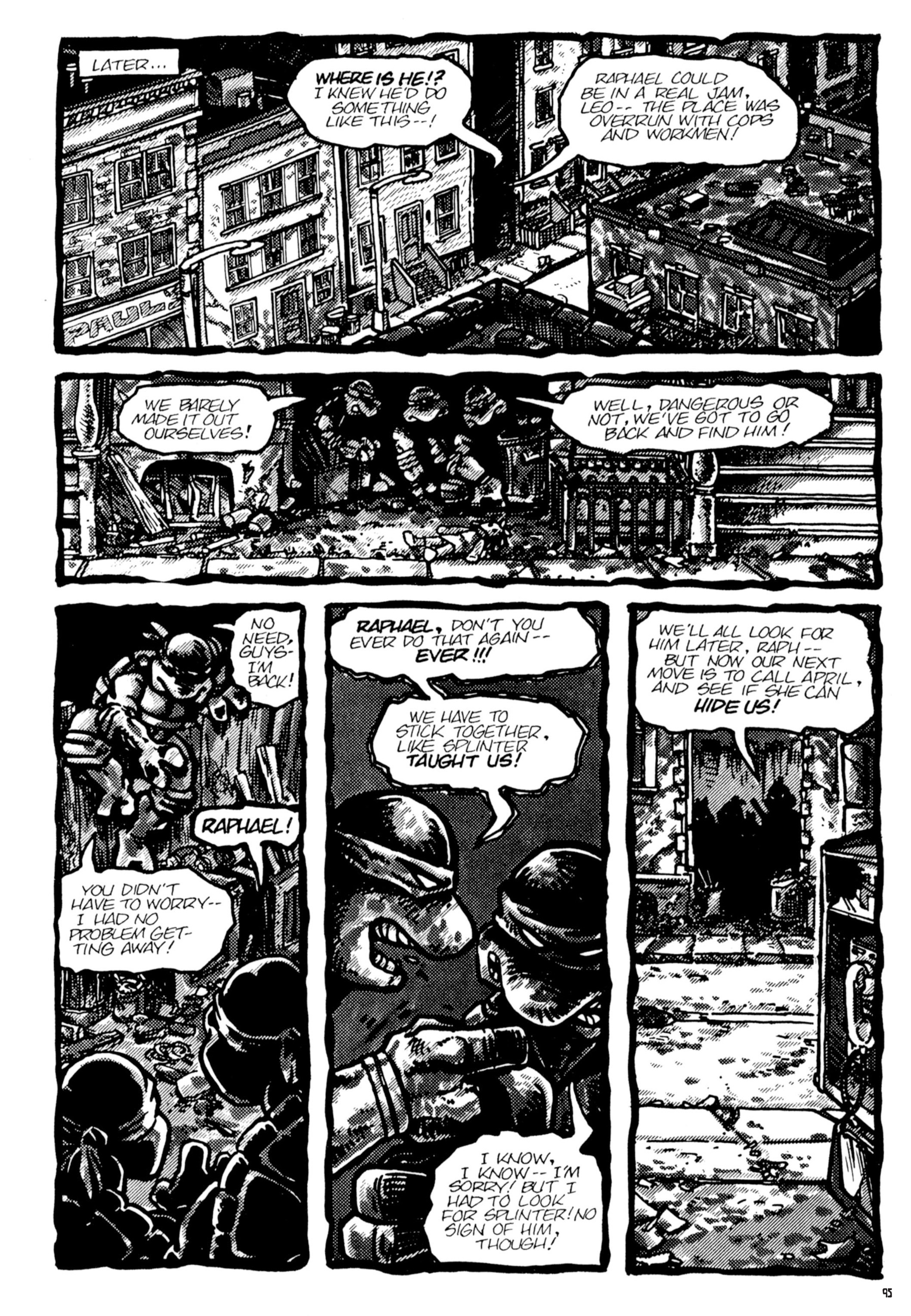 Read online Teenage Mutant Ninja Turtles: The Ultimate Collection comic -  Issue # TPB 1 (Part 1) - 92