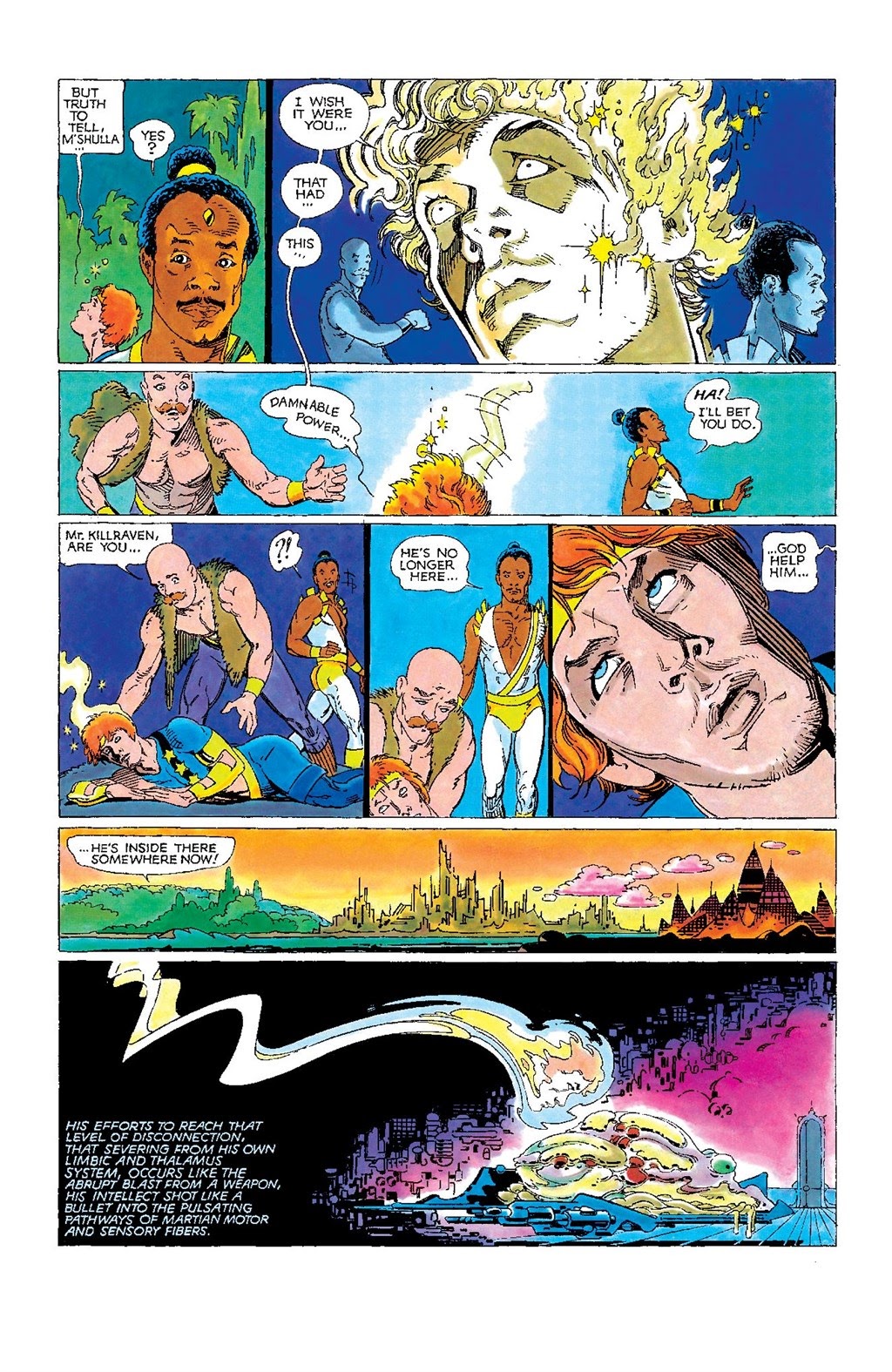 Read online Killraven Epic Collection: Warrior of the Worlds comic -  Issue # TPB (Part 5) - 33