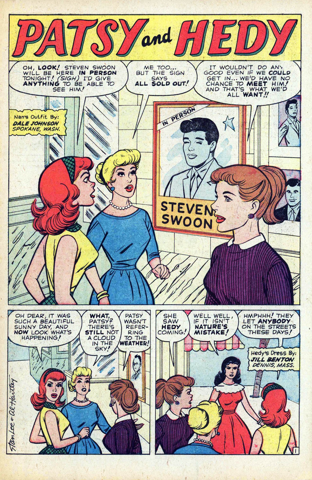 Read online Patsy and Hedy comic -  Issue #68 - 3