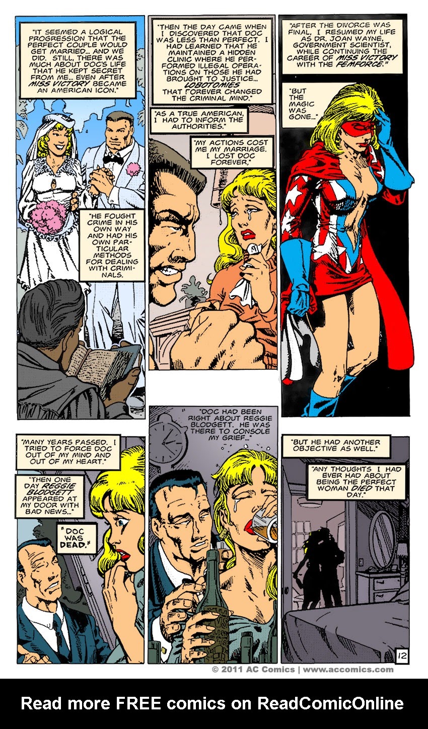 Read online Femforce: Origins comic -  Issue # Full - 12