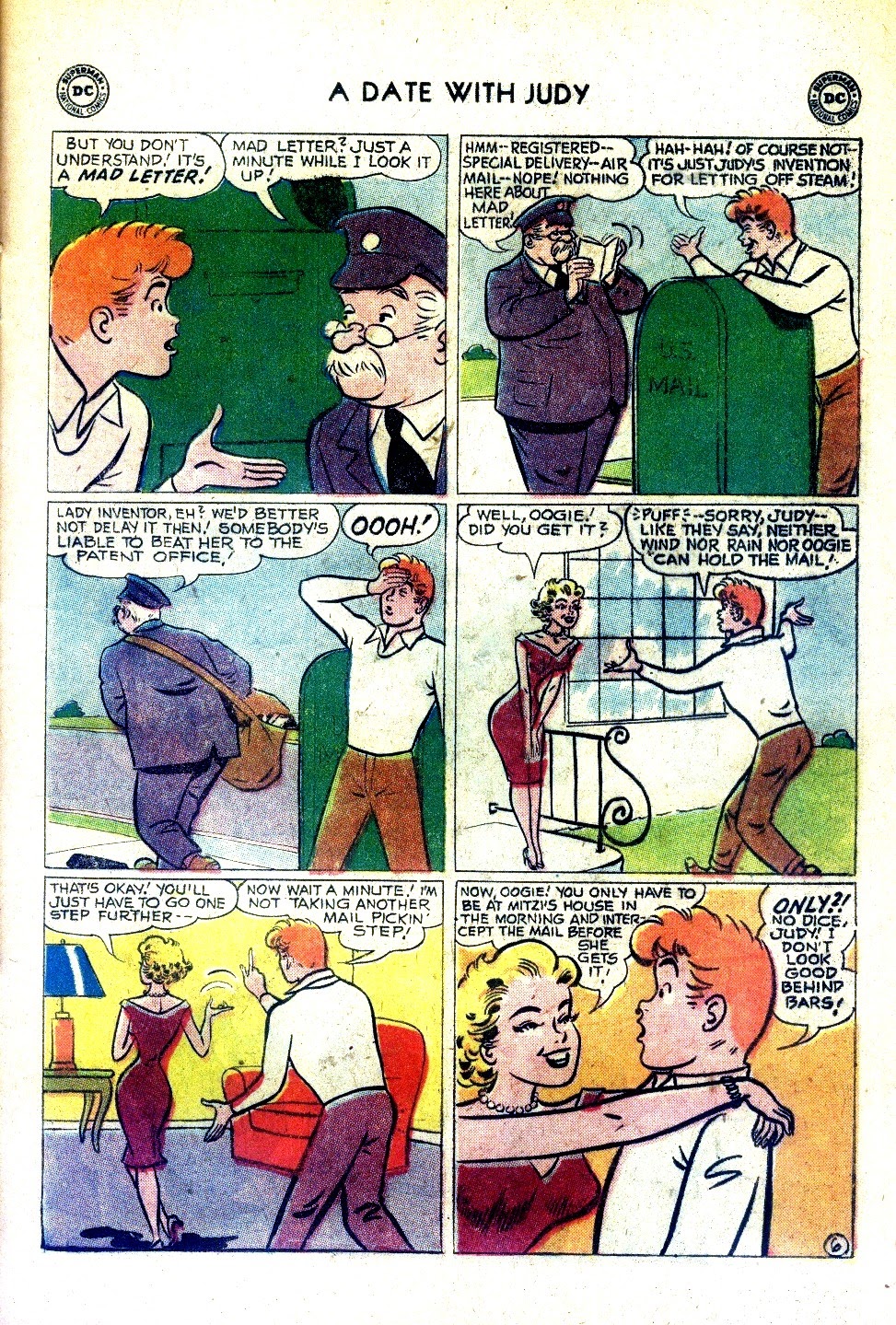 Read online A Date with Judy comic -  Issue #72 - 21