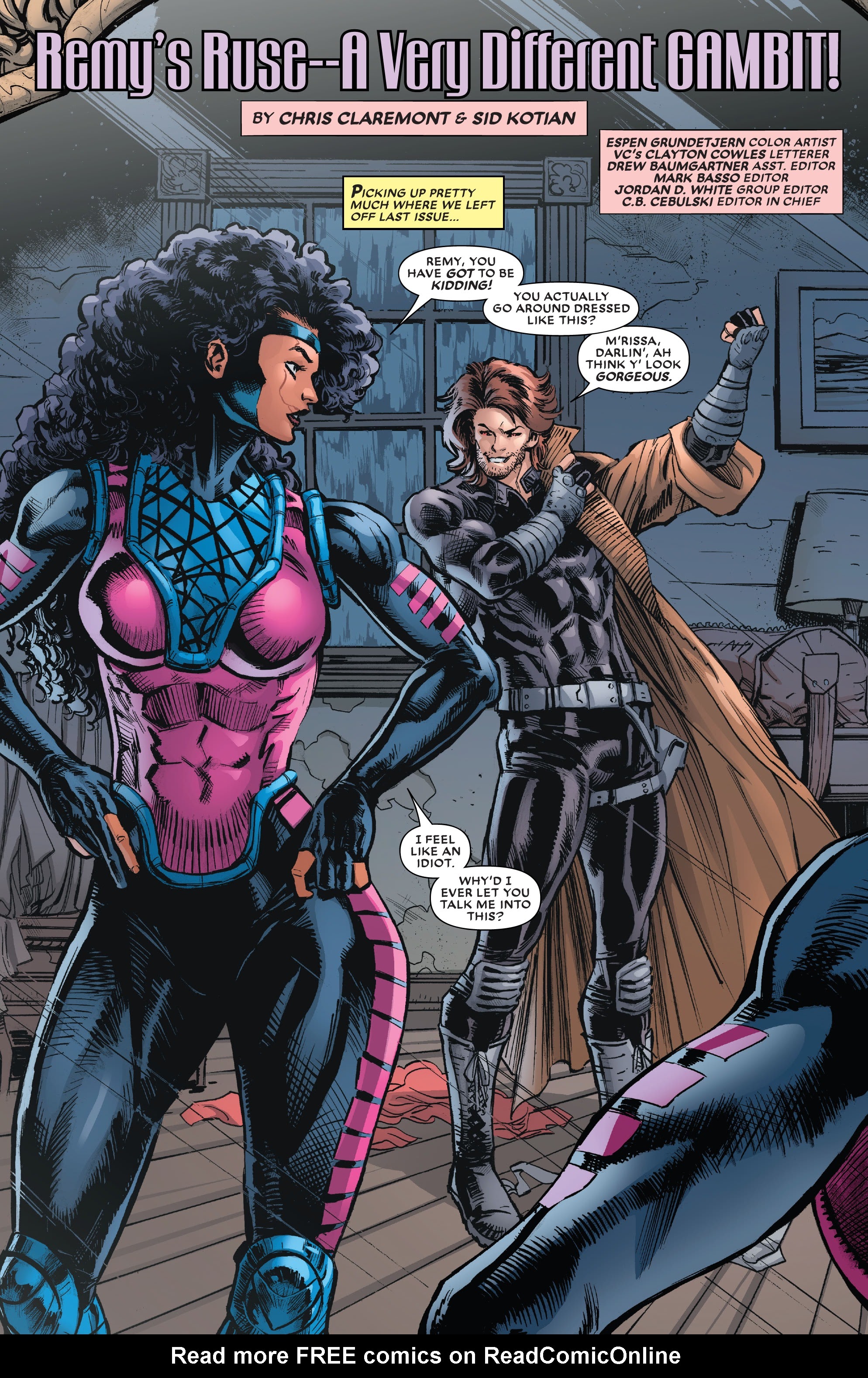 Read online Gambit (2022) comic -  Issue #3 - 3
