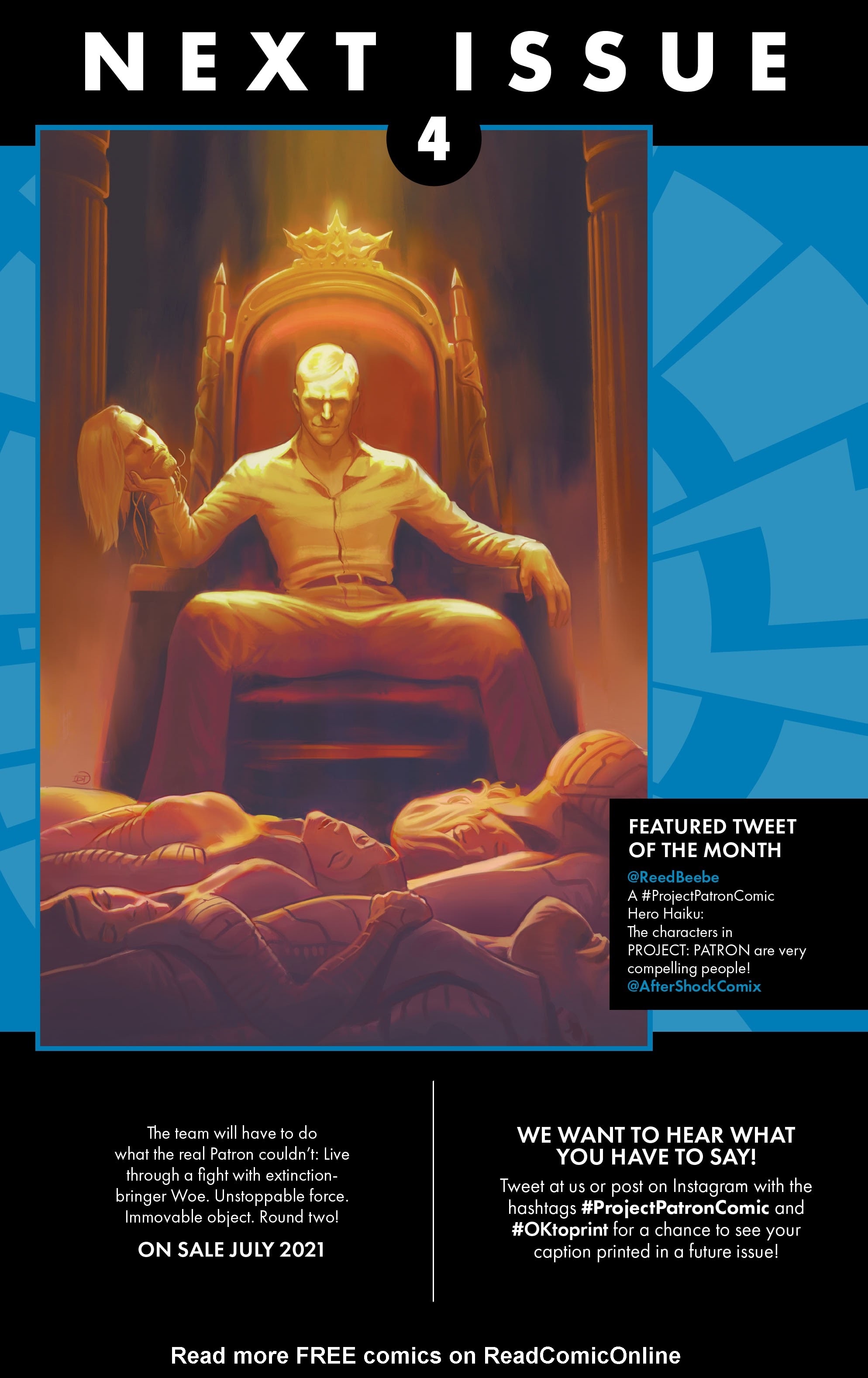 Read online Project Patron comic -  Issue #3 - 23