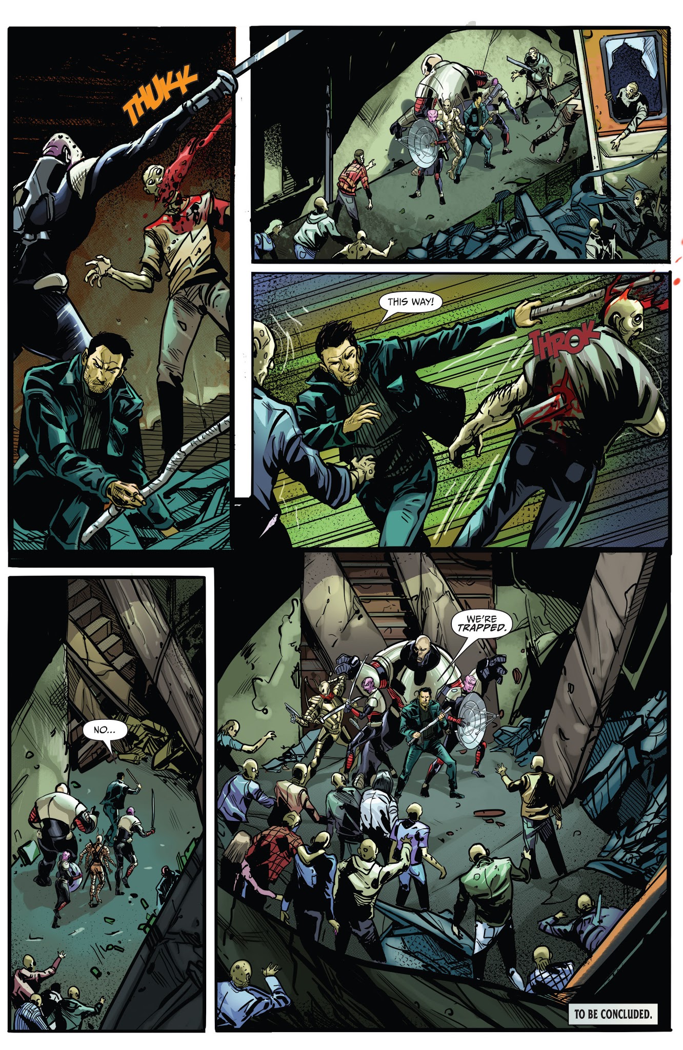 Read online Aliens vs. Zombies comic -  Issue #4 - 26