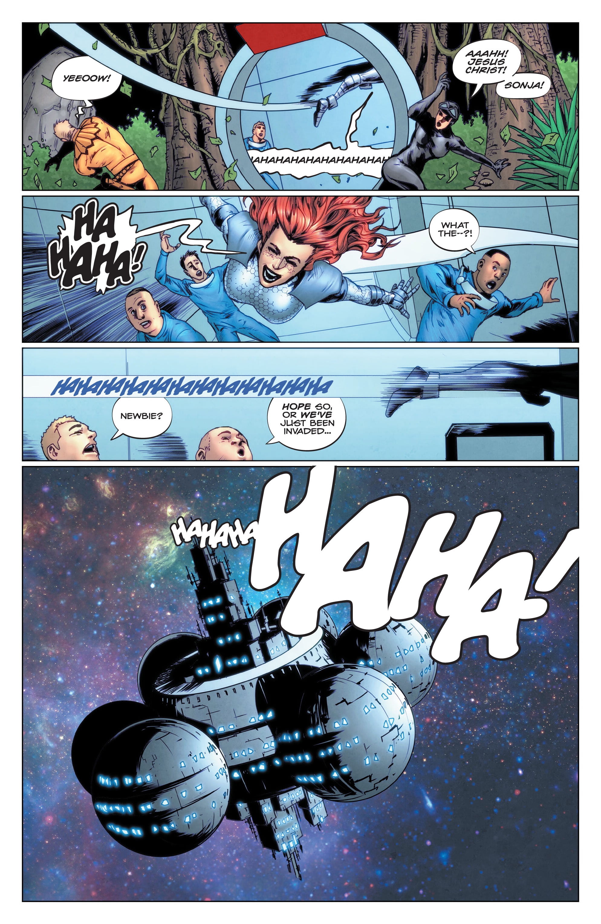 Read online Red Sonja: The Superpowers comic -  Issue # TPB (Part 1) - 89