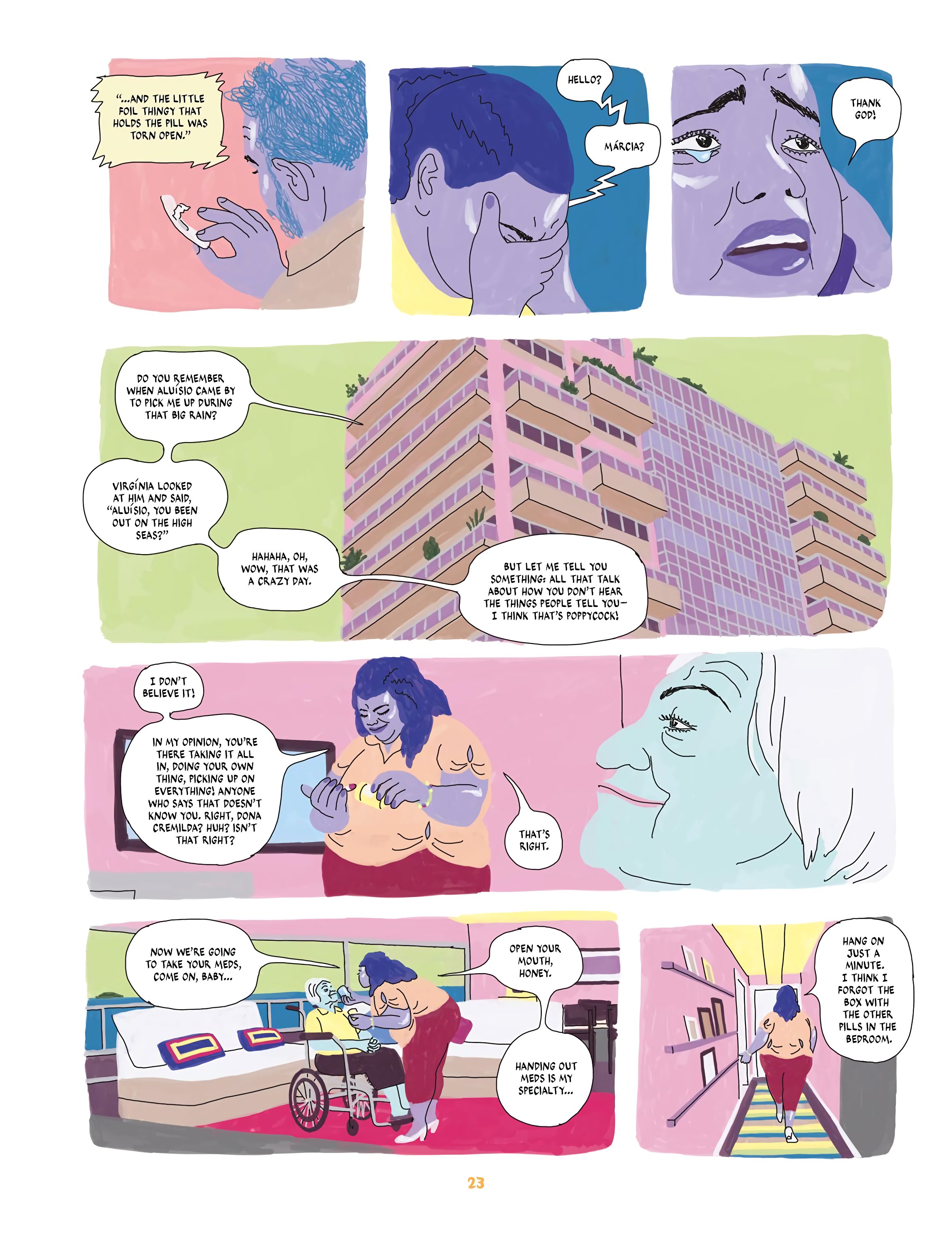 Read online Listen, Beautiful Márcia comic -  Issue # TPB - 24
