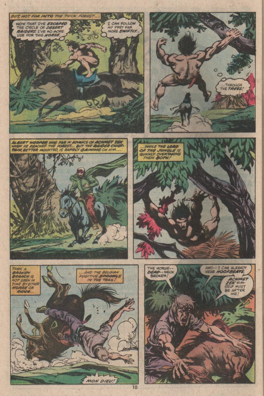 Read online Tarzan (1977) comic -  Issue #10 - 7