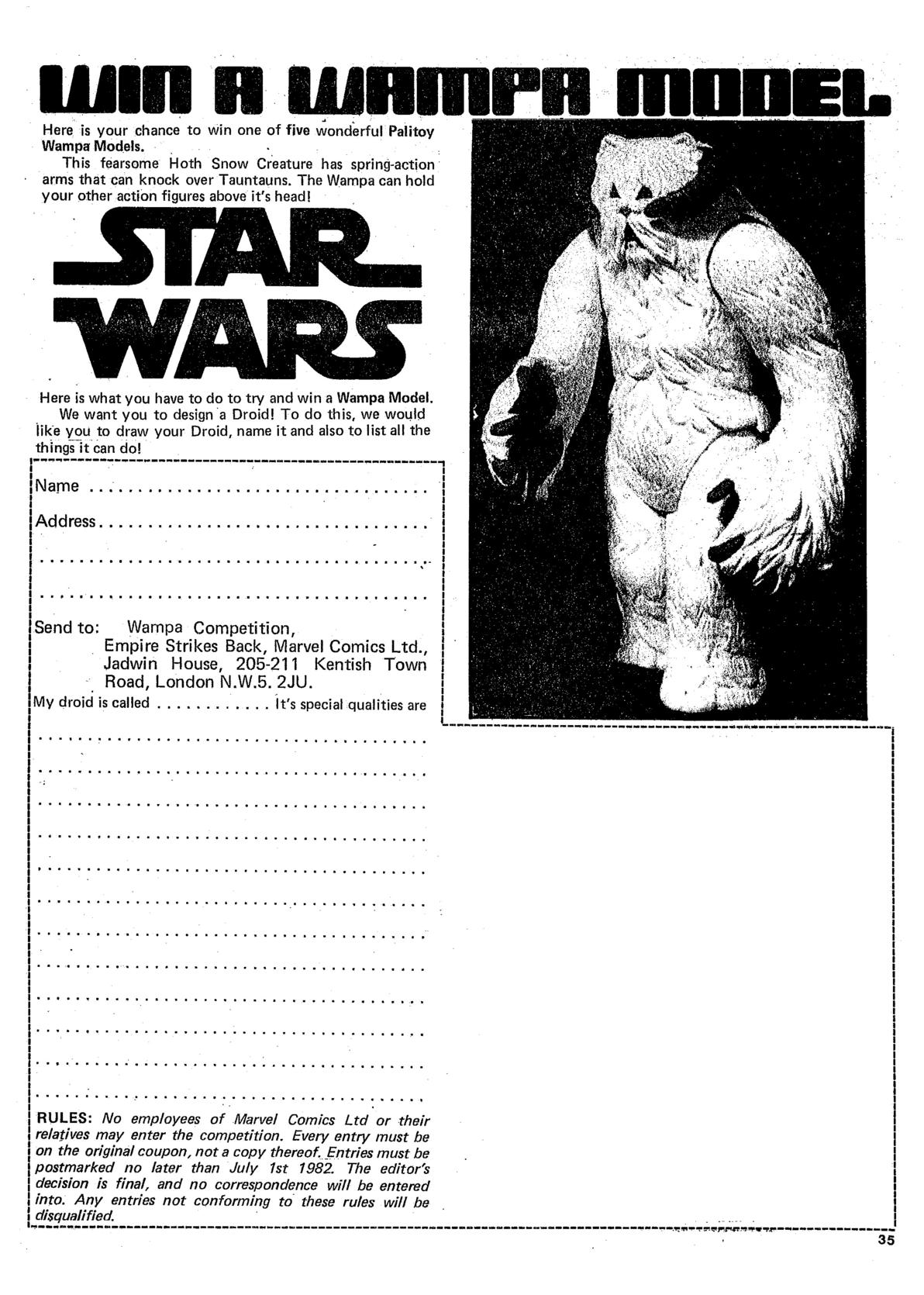 Read online Star Wars Weekly comic -  Issue #158 - 35