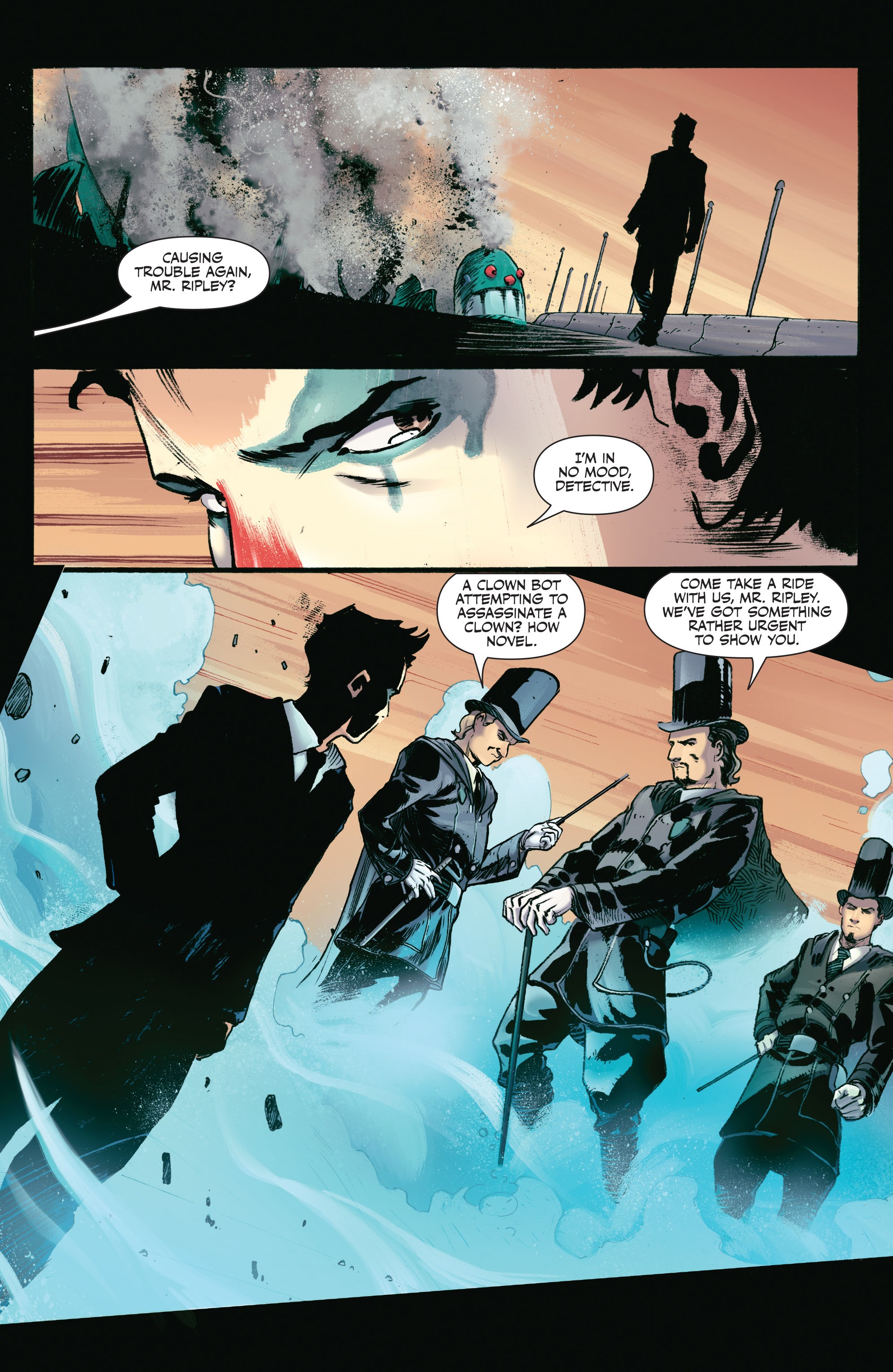 Read online Robot Clown Mob comic -  Issue # TPB - 72