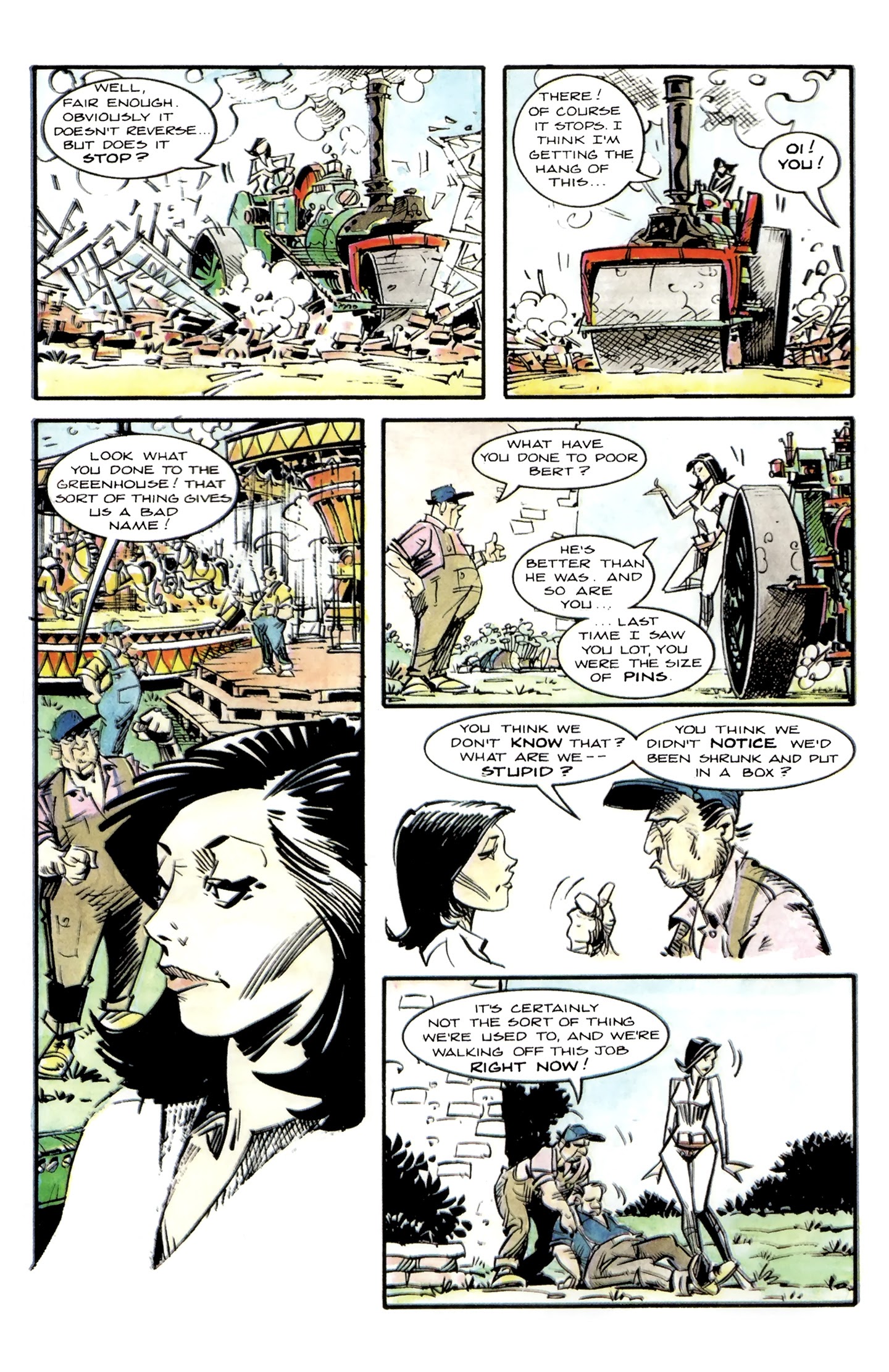 Read online Steed and Mrs. Peel (2012) comic -  Issue #6 - 12