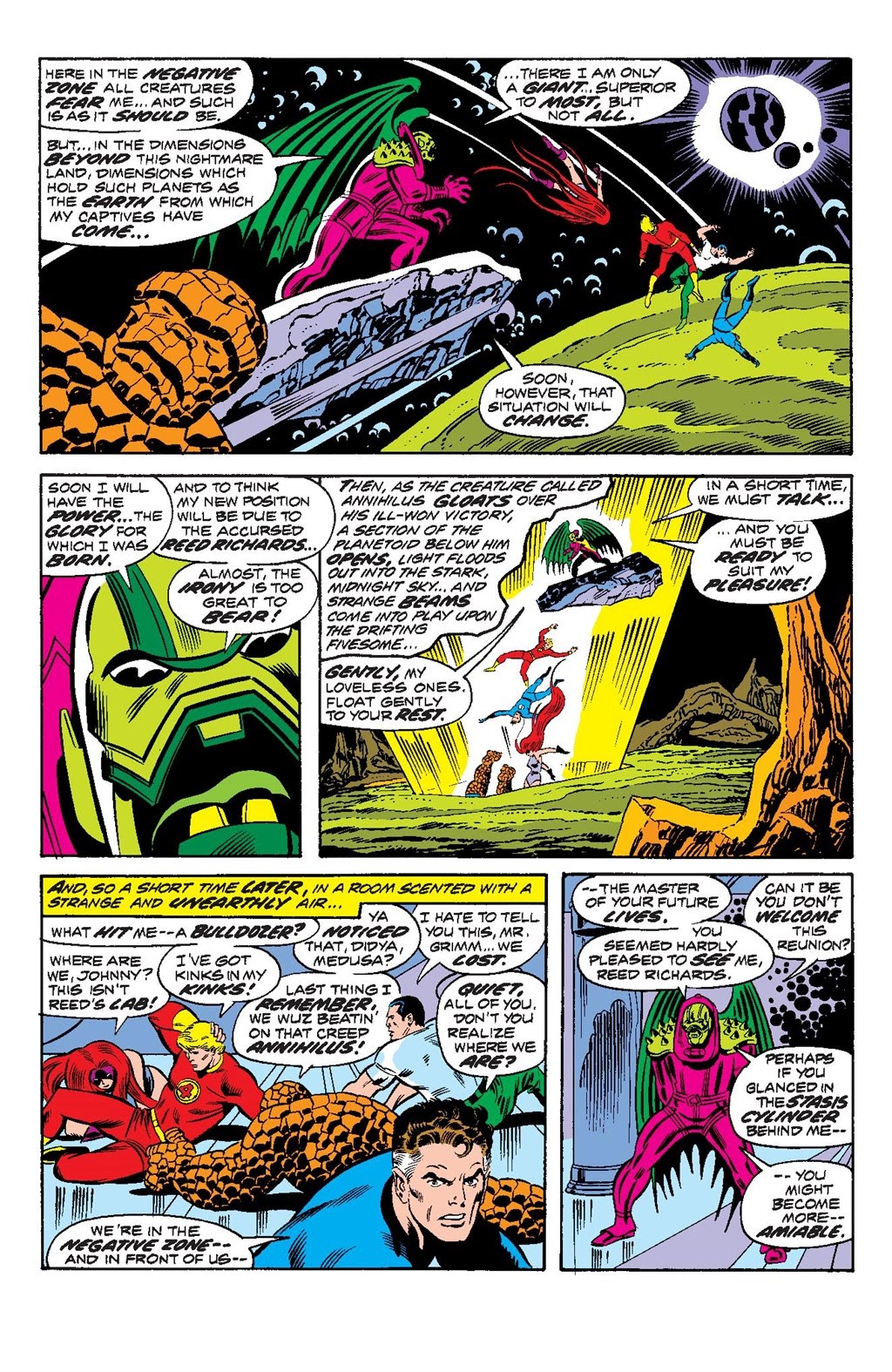 Read online Fantastic Four Epic Collection comic -  Issue # Annihilus Revealed (Part 4) - 23