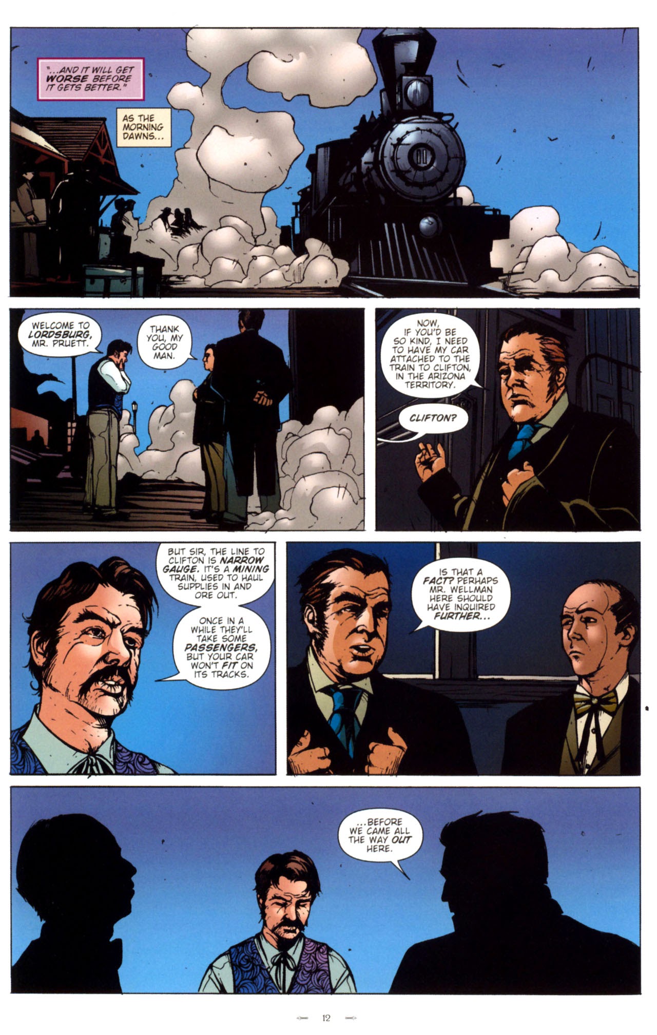 Read online Desperadoes: Banners of Gold comic -  Issue #3 - 14