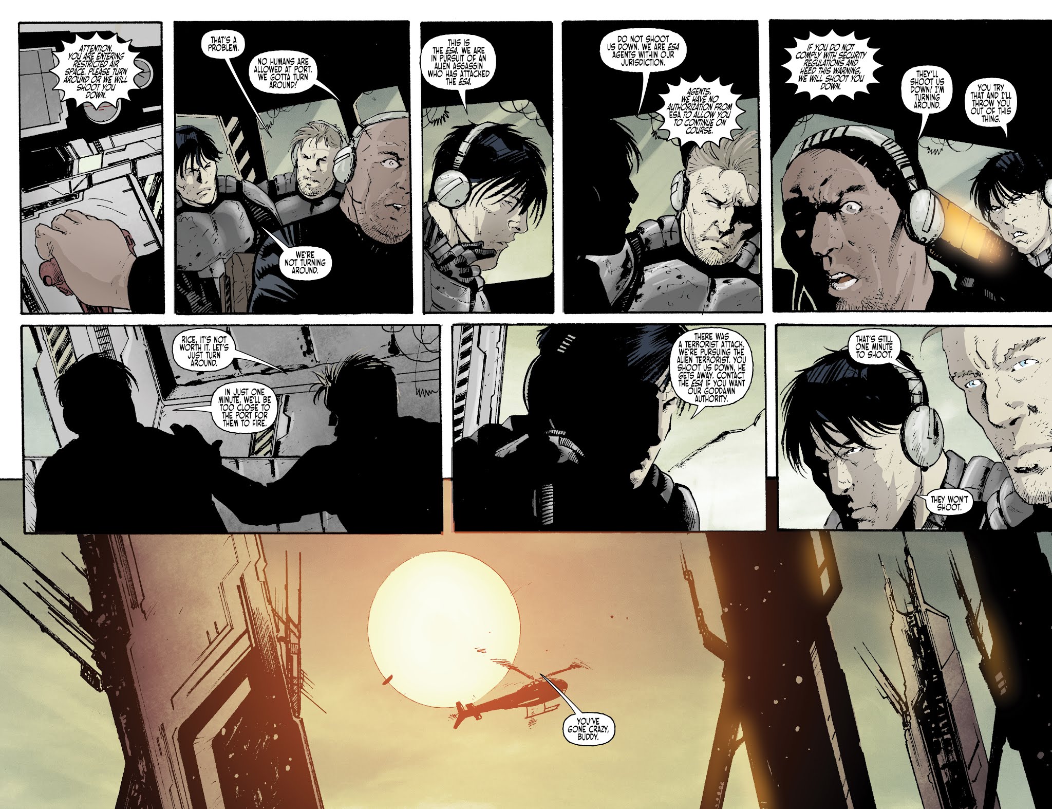 Read online Port of Earth comic -  Issue #7 - 10