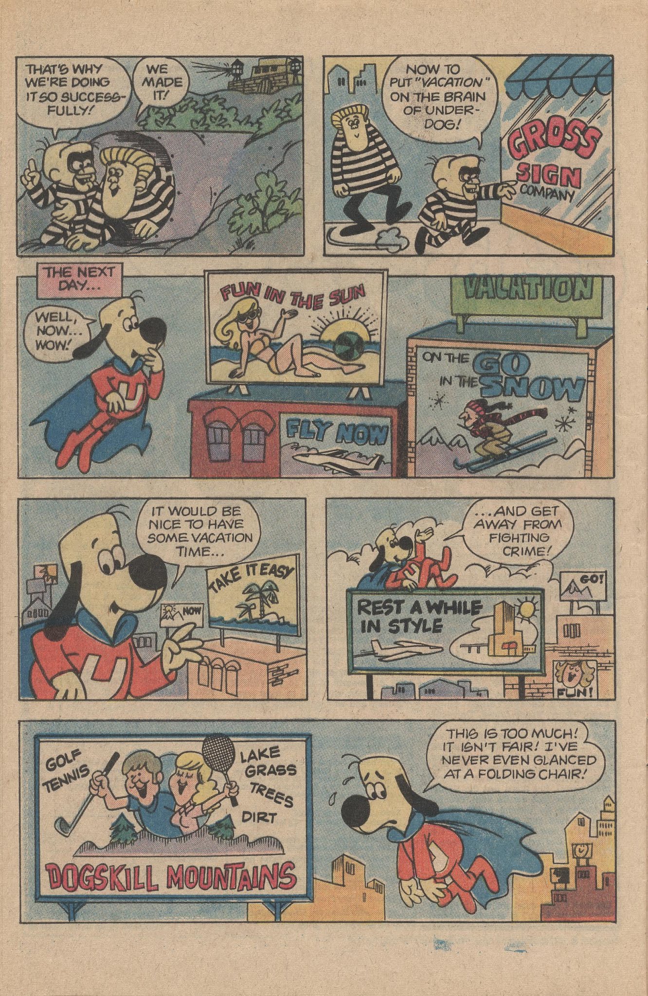 Read online Underdog (1975) comic -  Issue #20 - 24