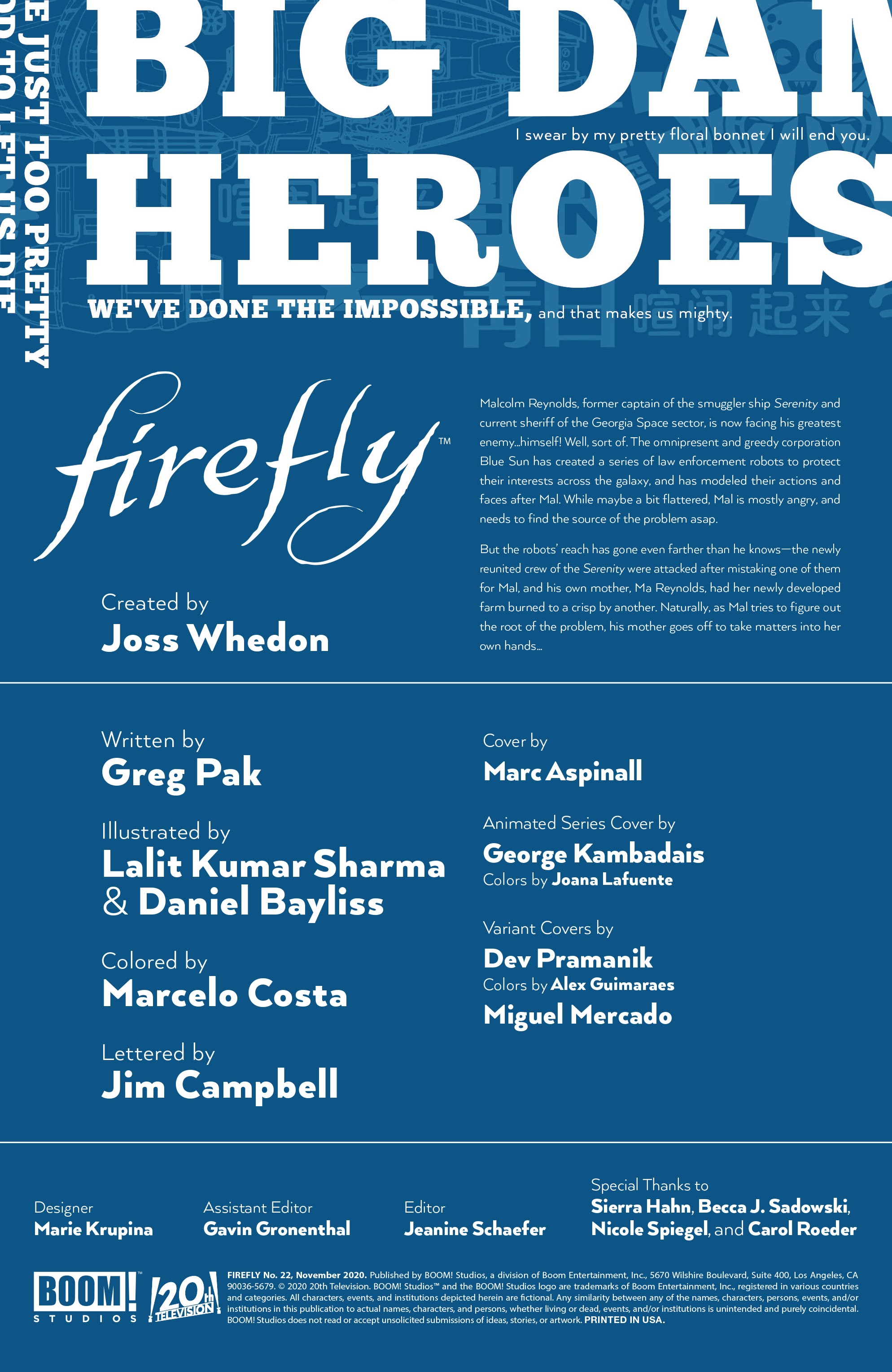 Read online Firefly comic -  Issue #22 - 2