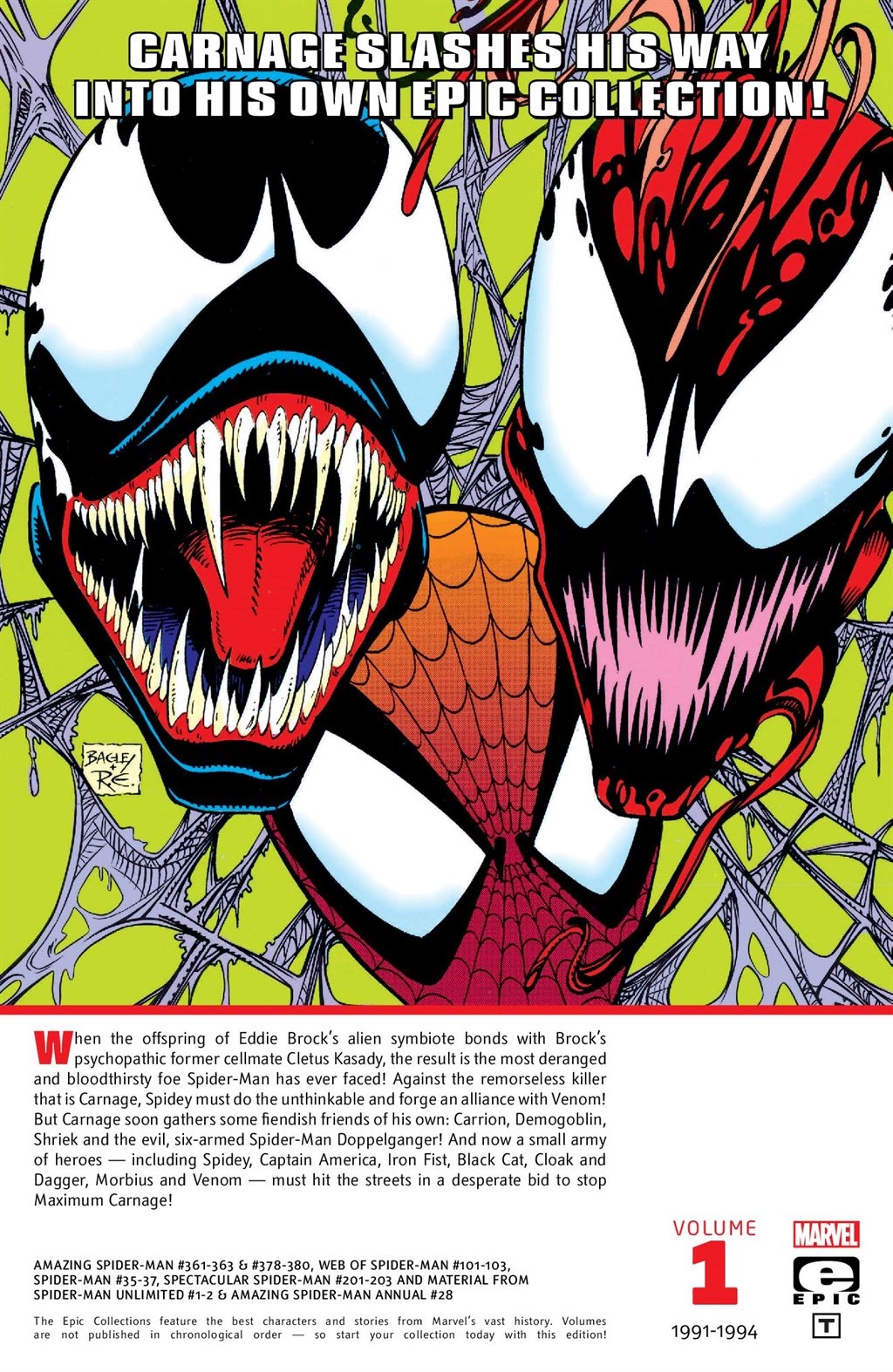 Read online Carnage Epic Collection: Born in Blood comic -  Issue # TPB (Part 5) - 61