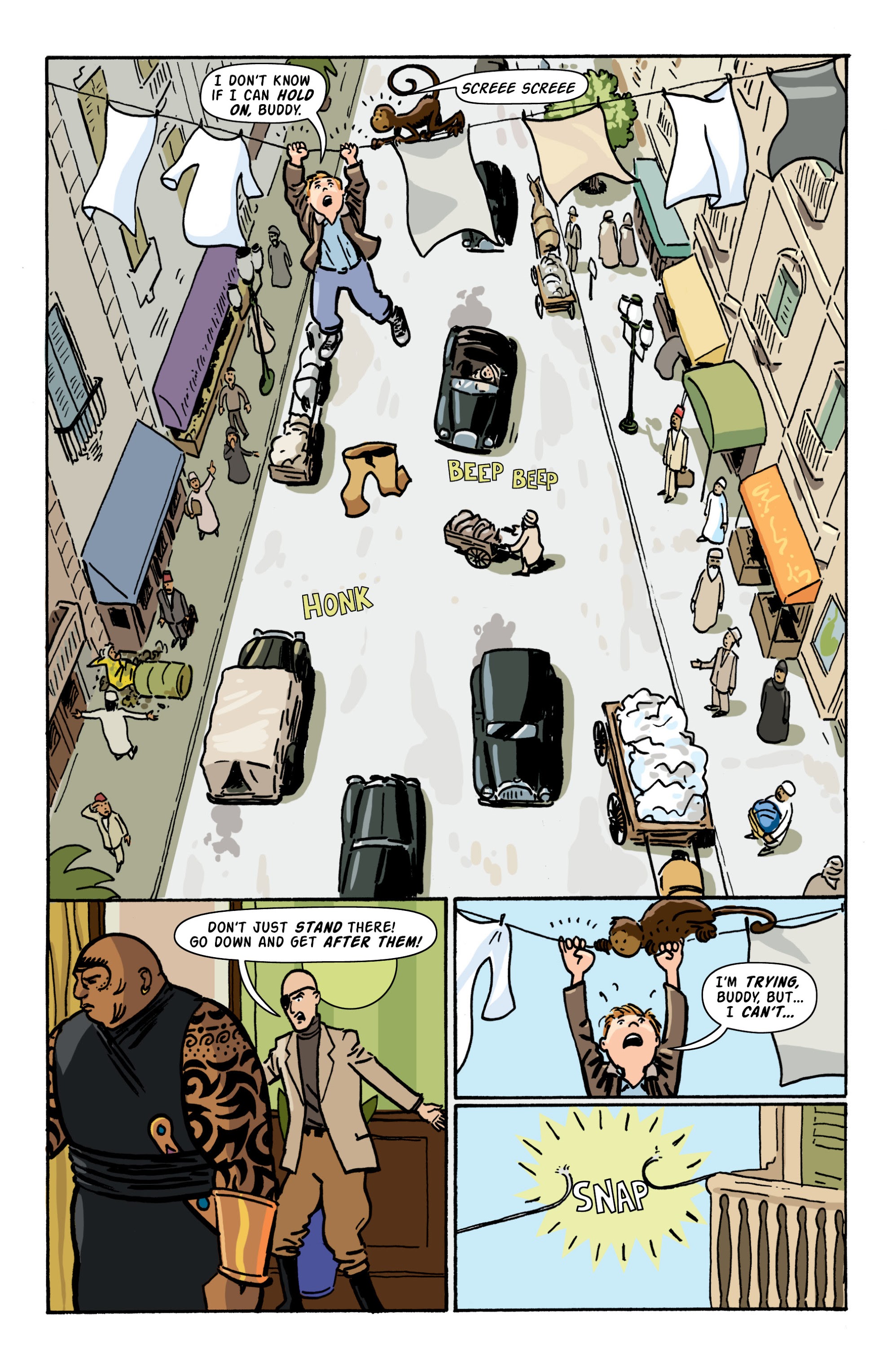 Read online Rocket Robinson and the Pharaoh's Fortune comic -  Issue # TPB (Part 1) - 76