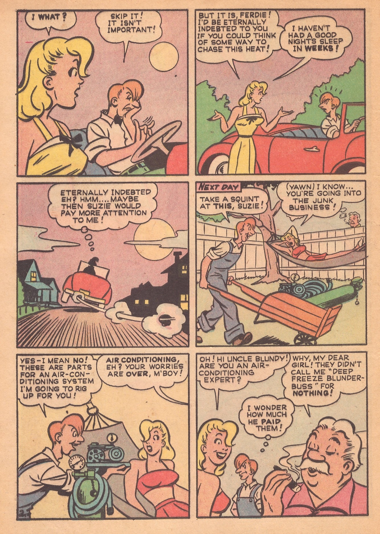 Read online Suzie Comics comic -  Issue #79 - 4