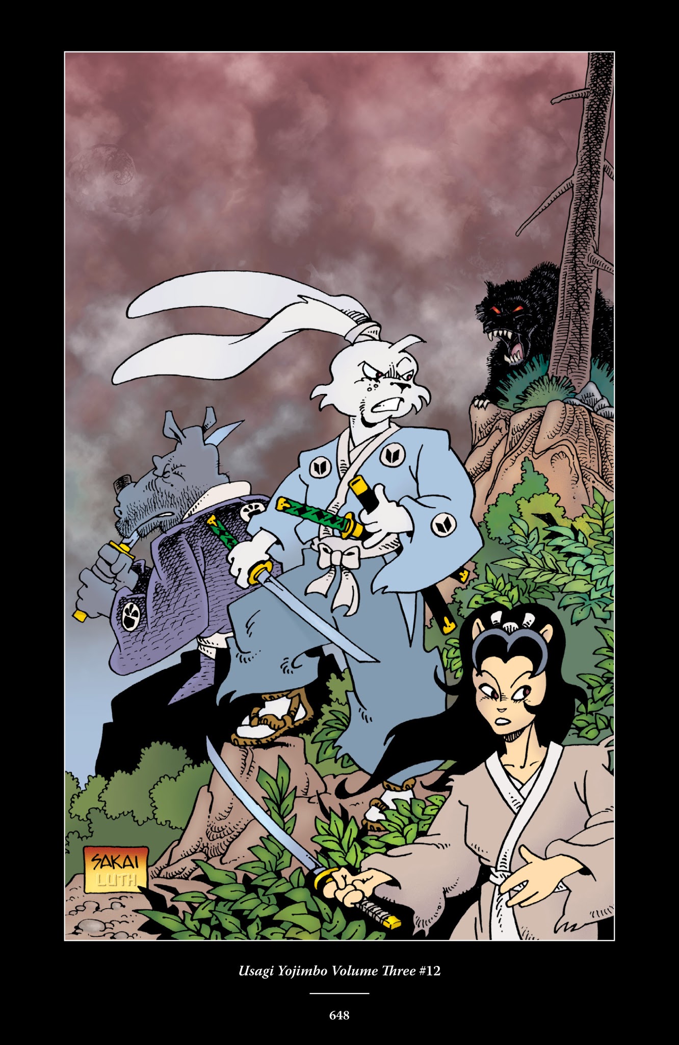 Read online The Usagi Yojimbo Saga comic -  Issue # TPB 2 - 638
