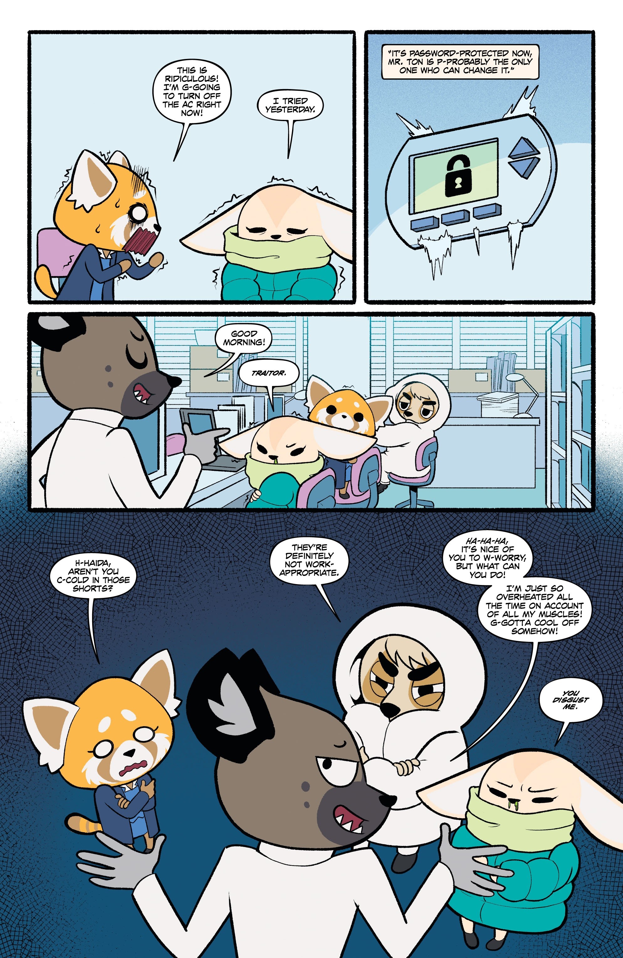 Read online Aggretsuko comic -  Issue #5 - 10