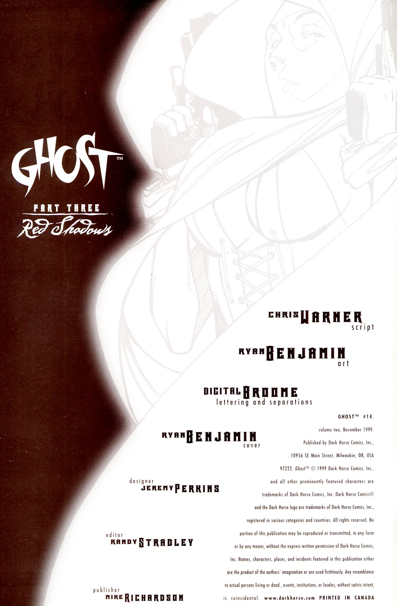 Read online Ghost (1998) comic -  Issue #14 - 2