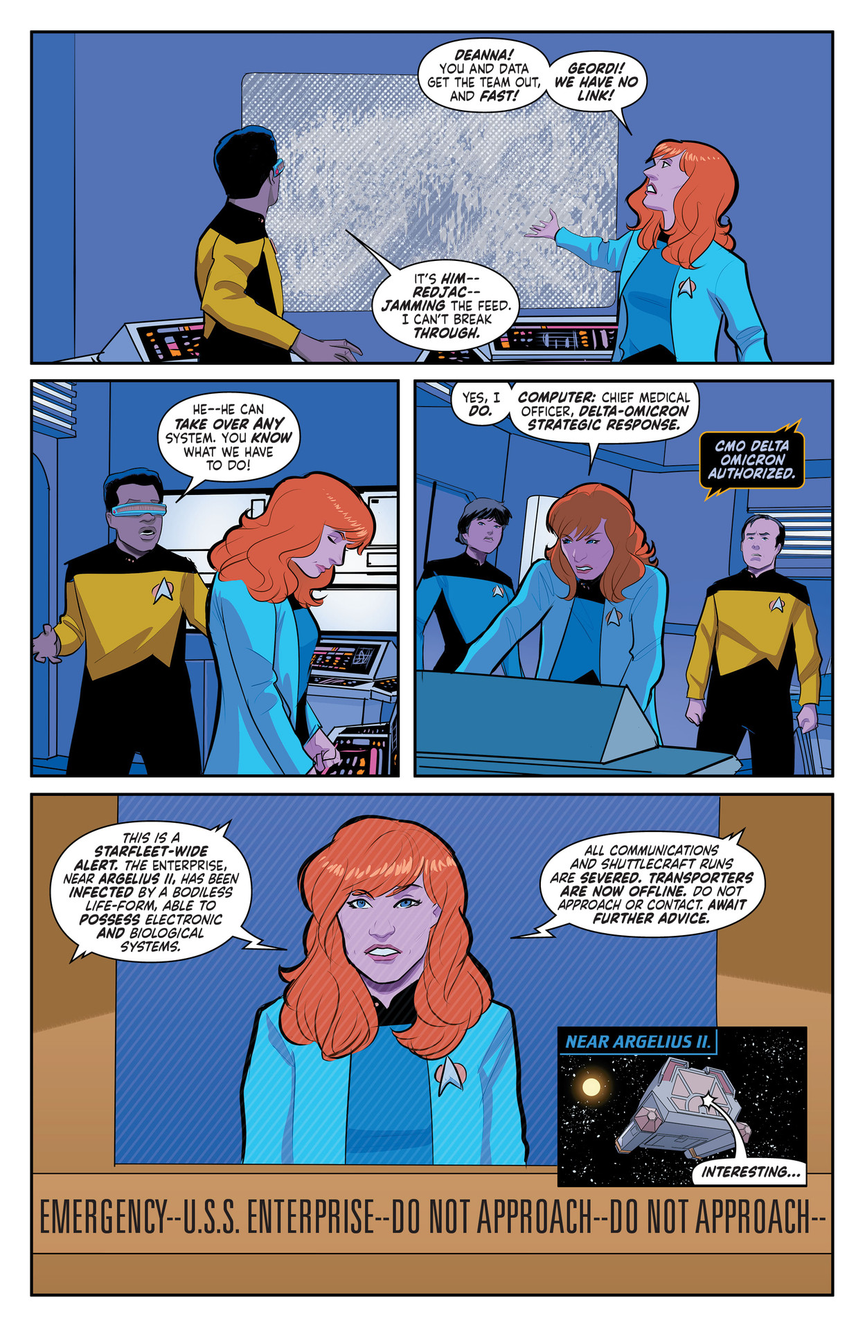 Read online Star Trek: Holo-Ween comic -  Issue #3 - 4