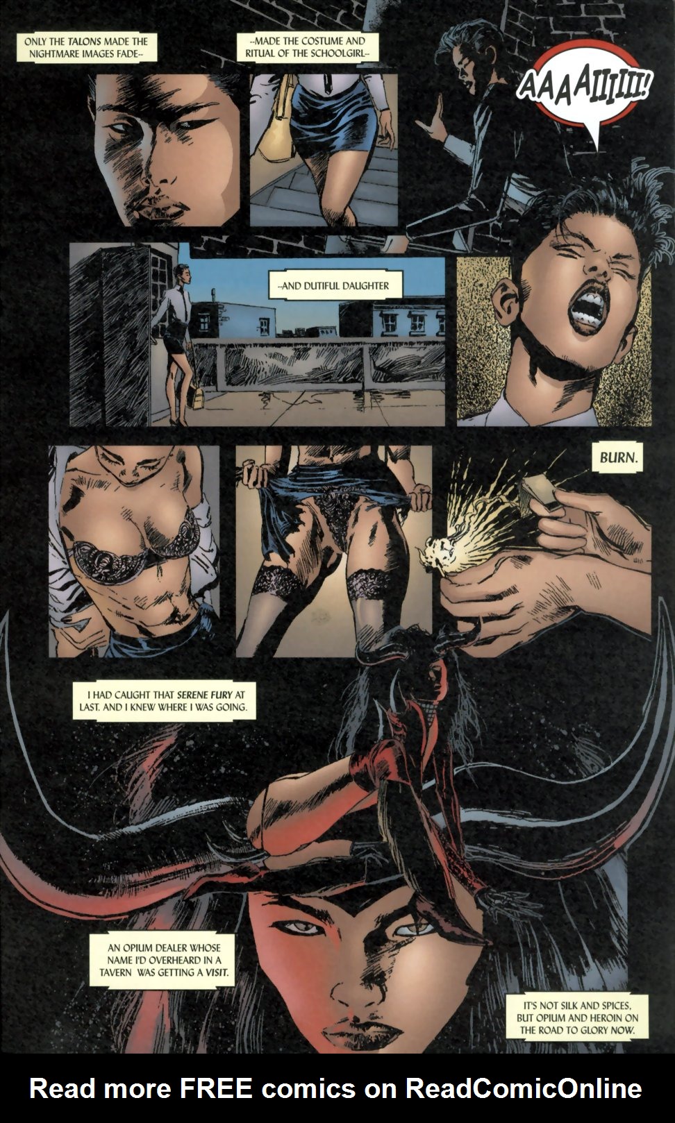 Read online Faust: Singha's Talons comic -  Issue #0.5 - 19