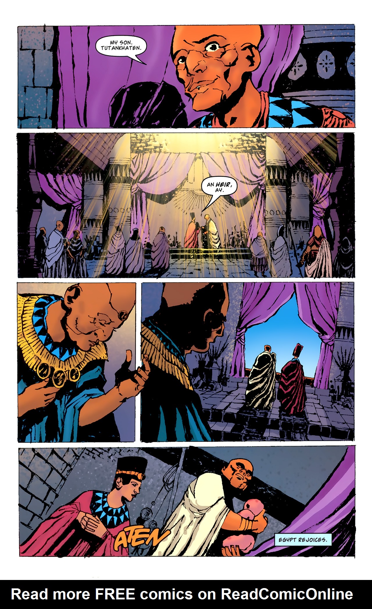 Read online The Murder of King Tut comic -  Issue #2 - 6