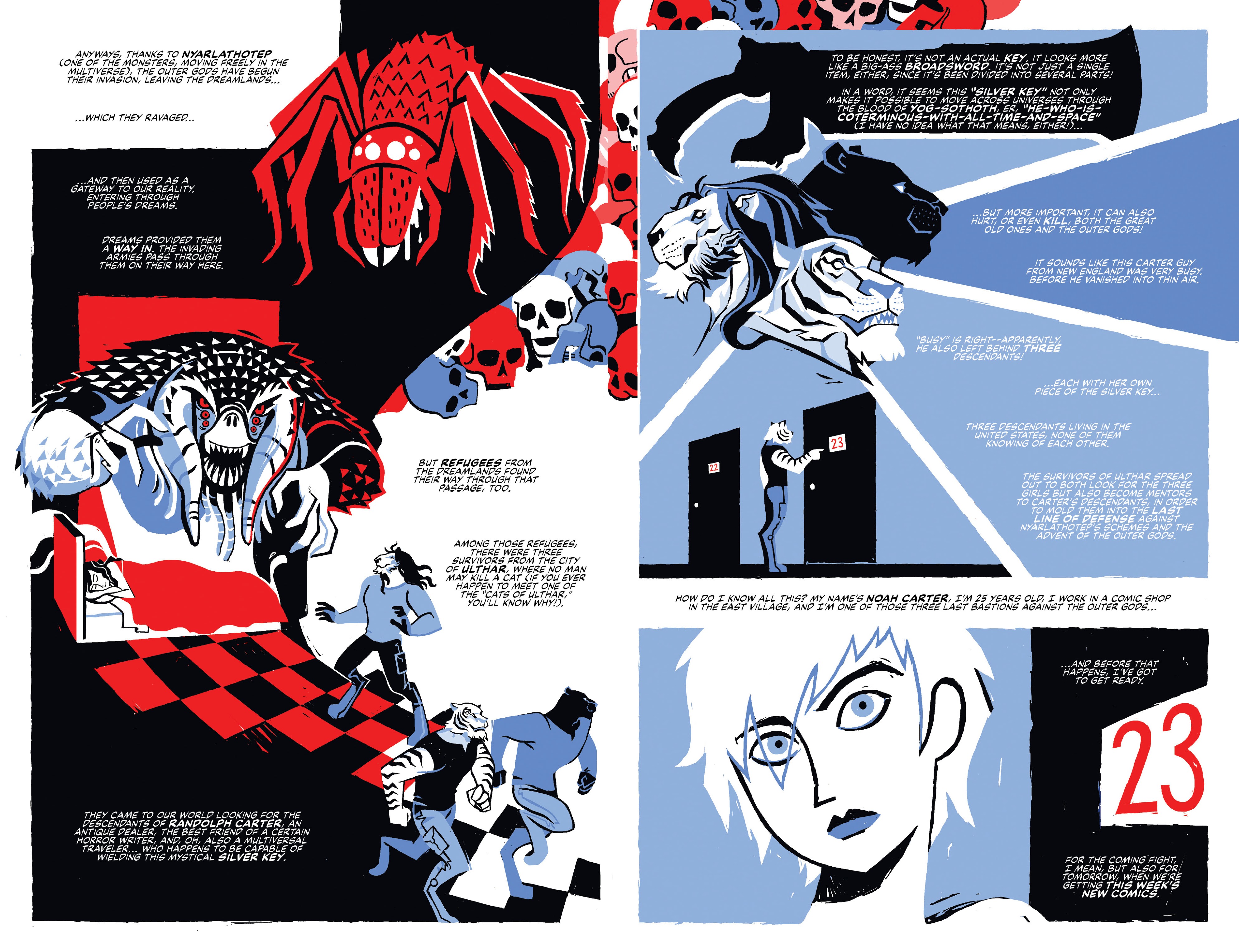 Read online 3Keys comic -  Issue #1 - 4
