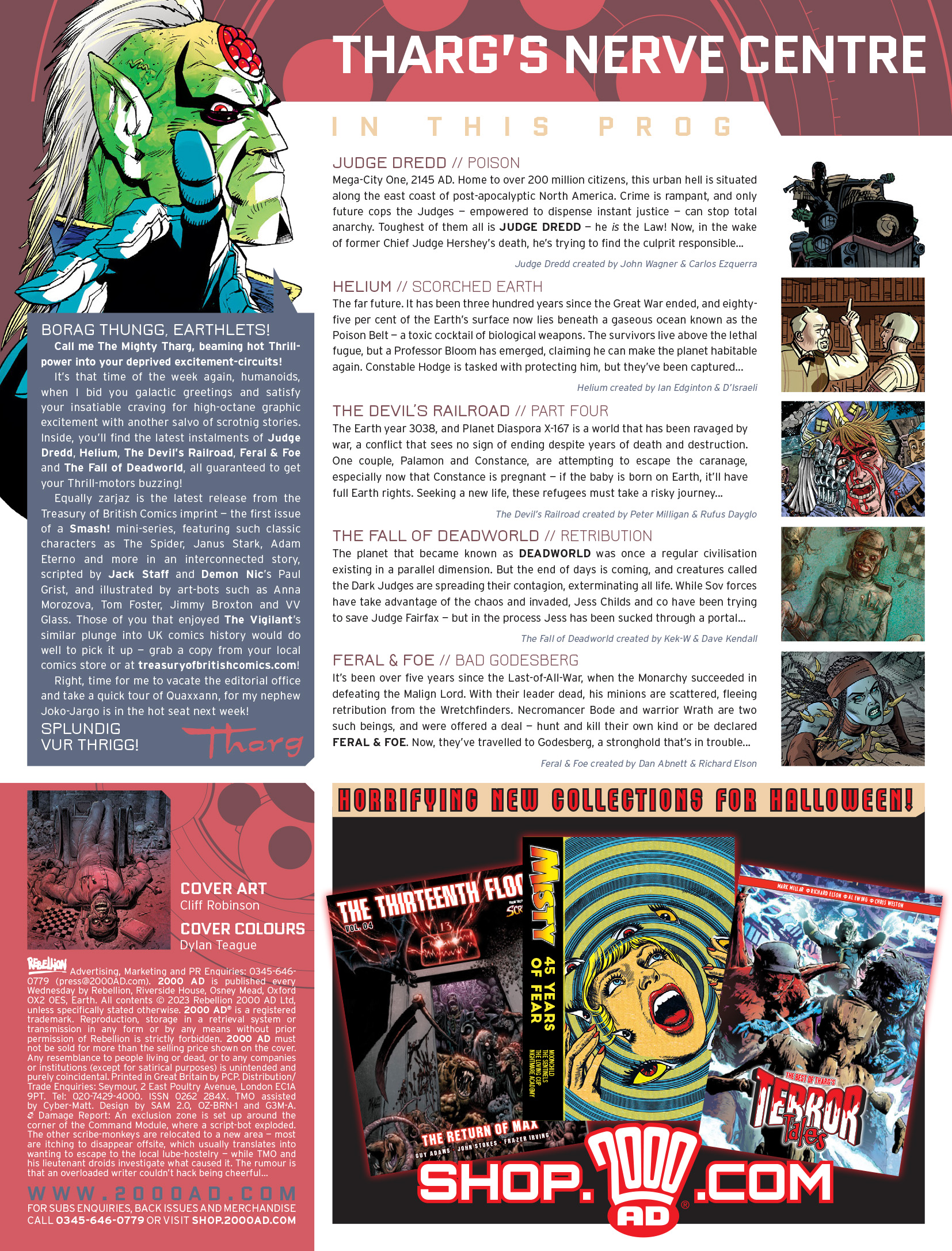 Read online 2000 AD comic -  Issue #2355 - 2