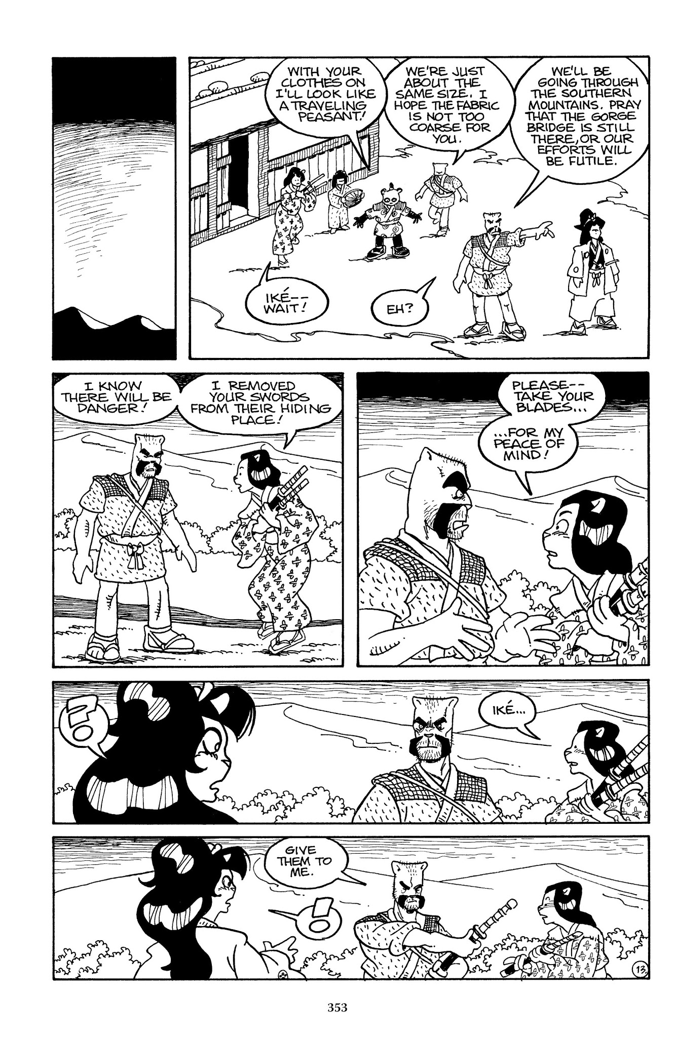 Read online The Usagi Yojimbo Saga comic -  Issue # TPB 2 - 348