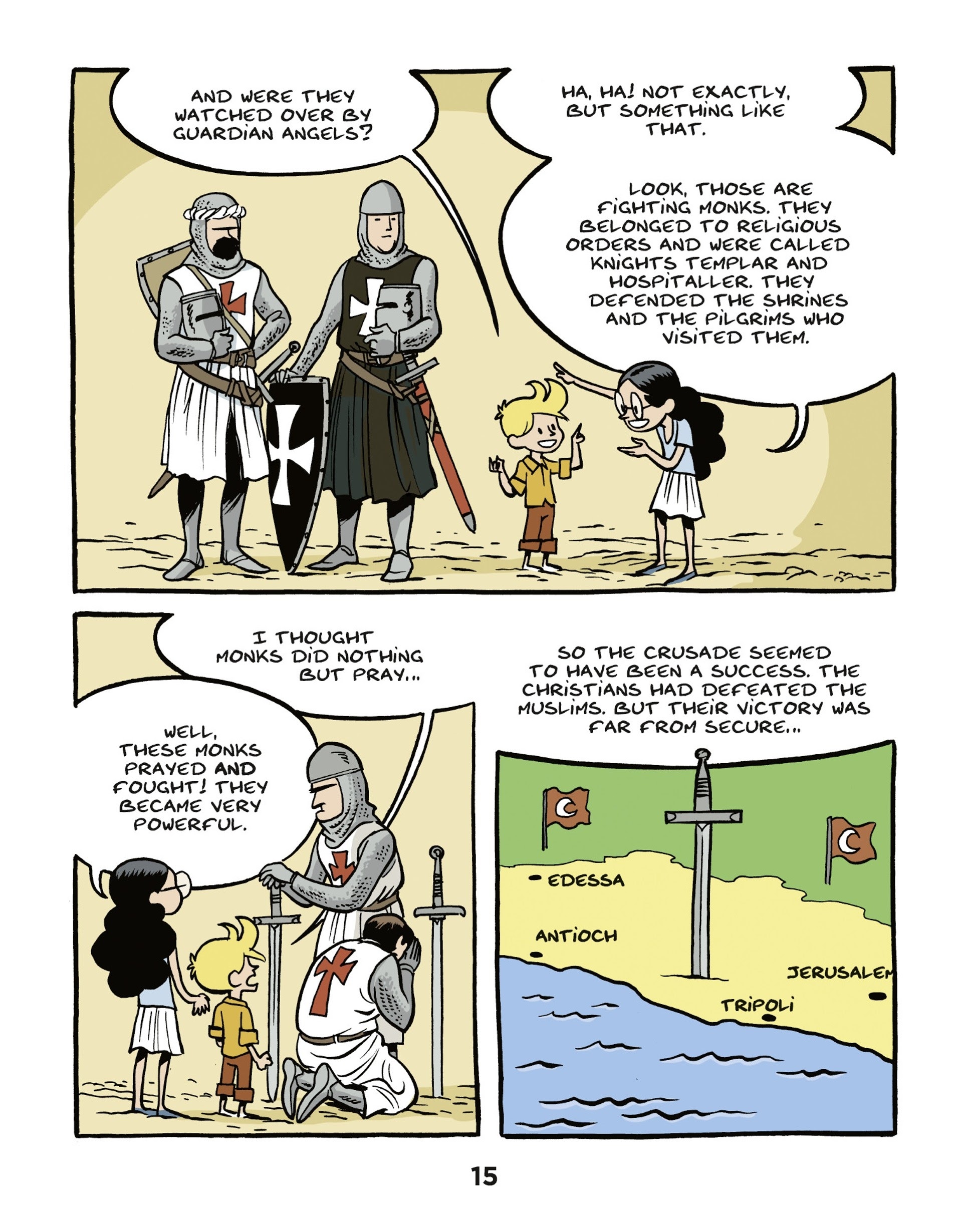 Read online On The History Trail With Ariane & Nino comic -  Issue #3 - 15