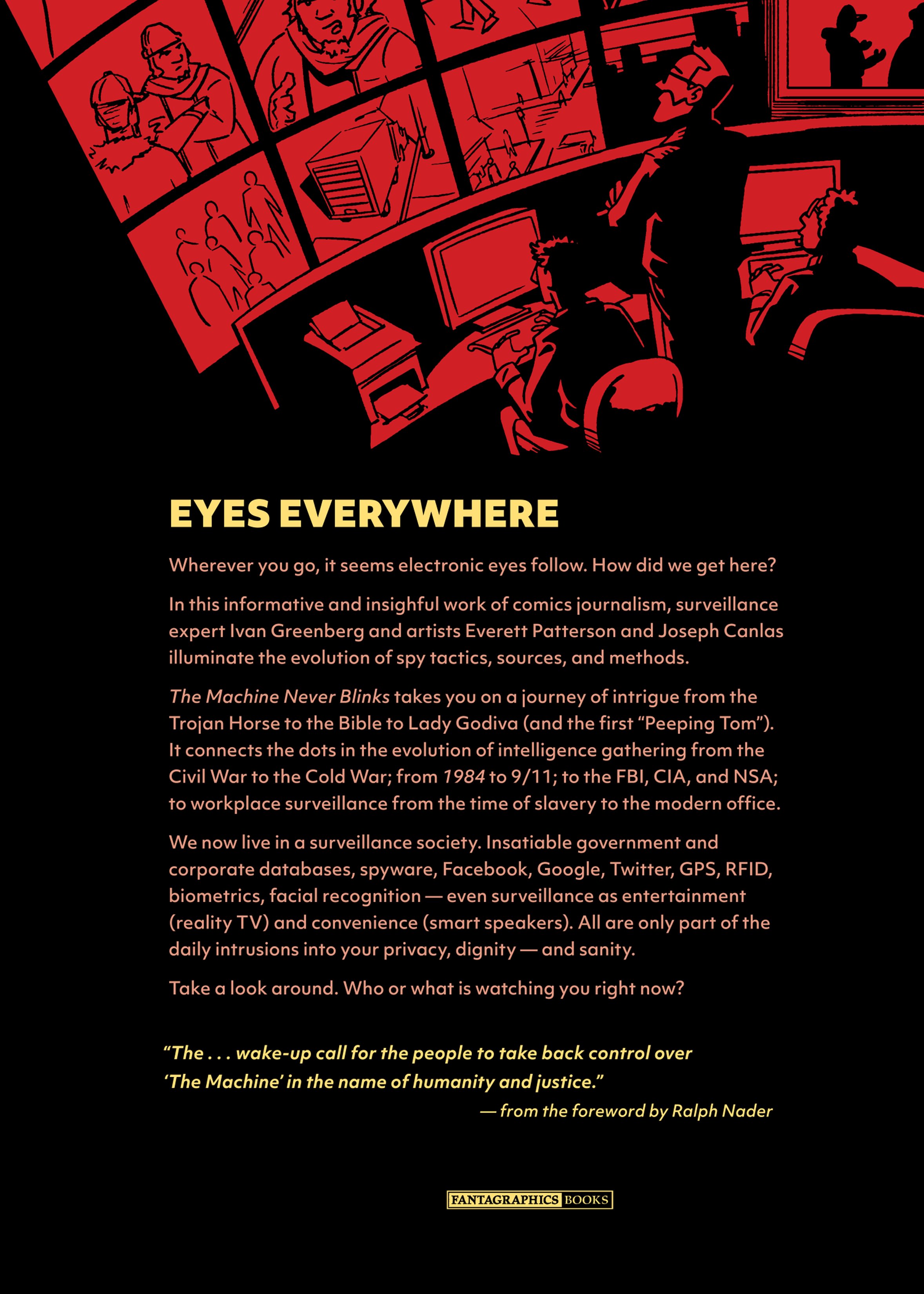 Read online The Machine Never Blinks: A Graphic History of Spying and Surveillance comic -  Issue # TPB - 143