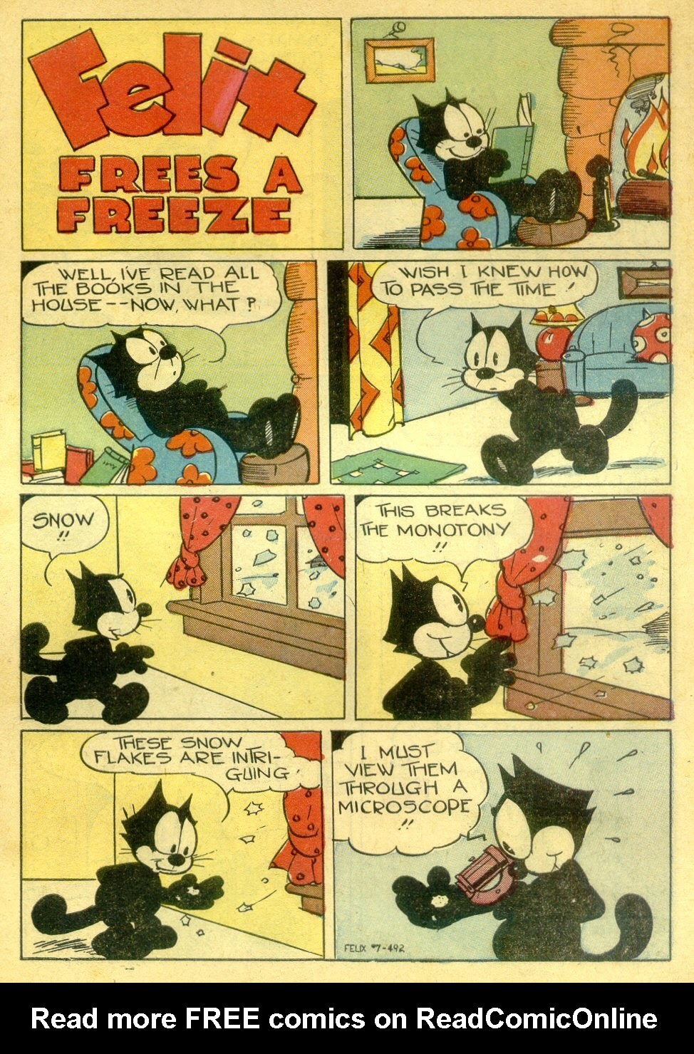 Read online Felix the Cat (1948) comic -  Issue #7 - 4