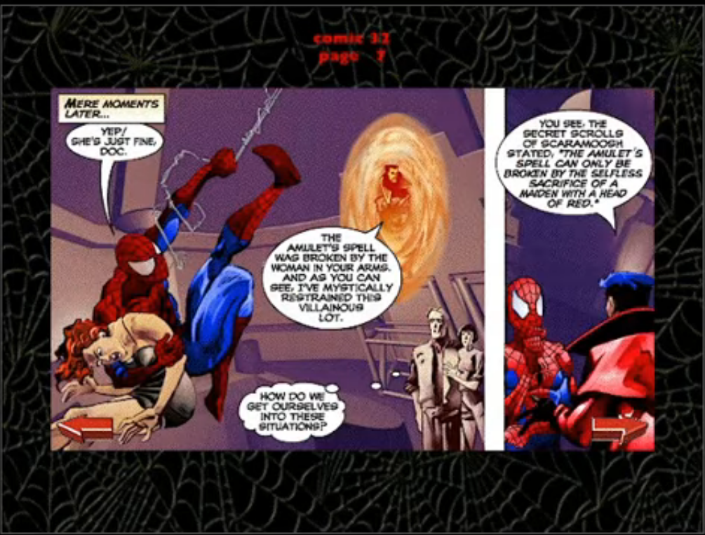 Read online Stan Lee Presents Spider-Man Cybercomic comic -  Issue #32 - 13