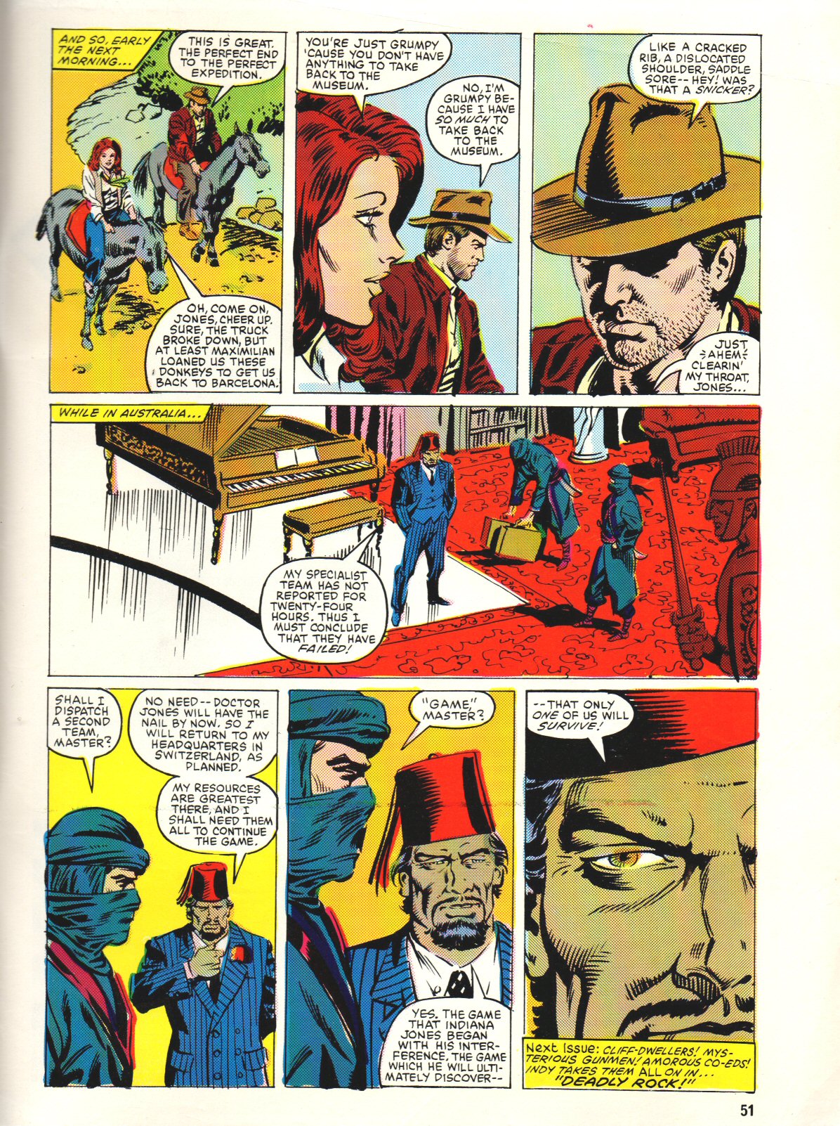 Read online Indiana Jones comic -  Issue #9 - 51