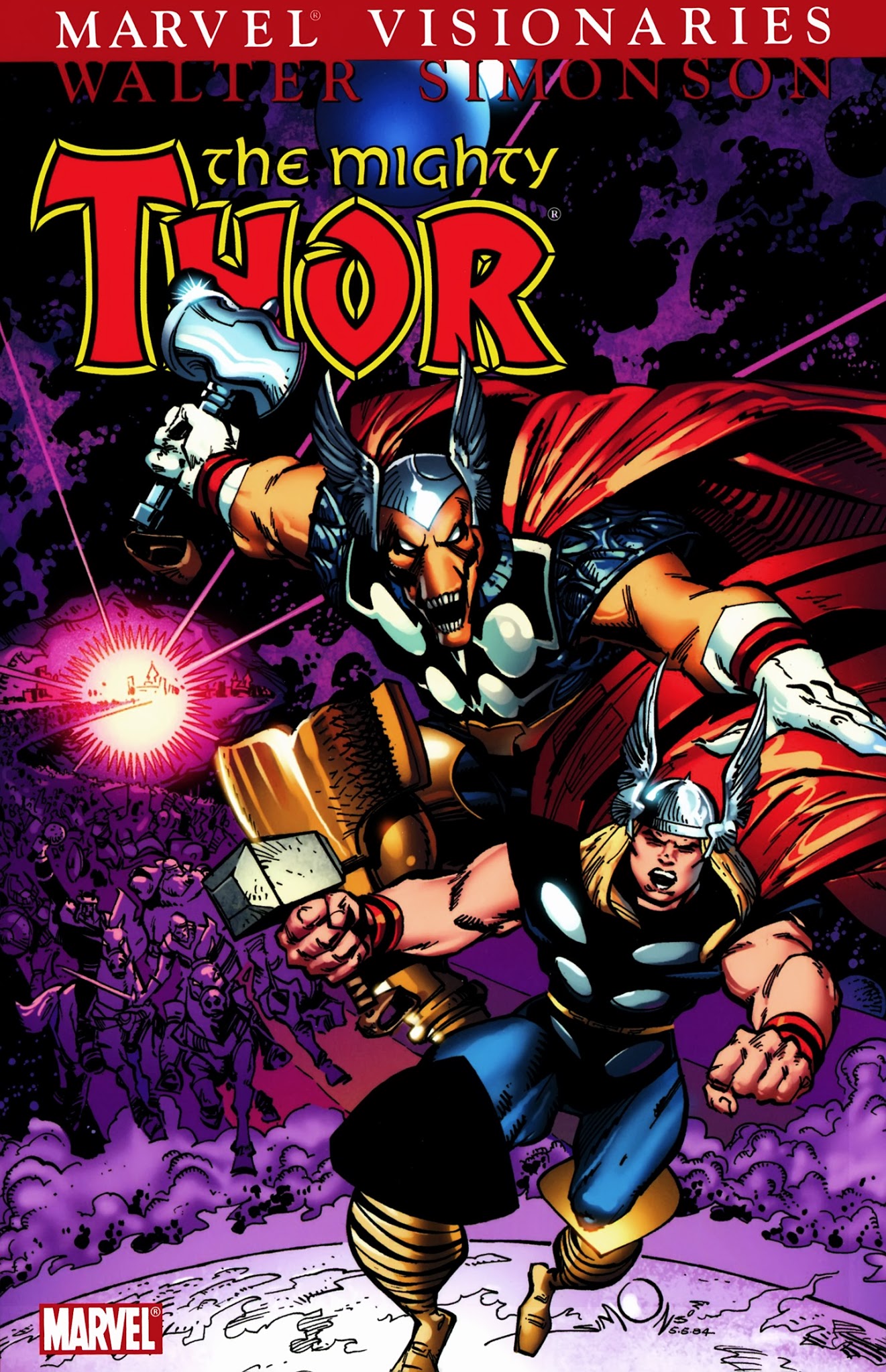 Read online Thor Visionaries: Walter Simonson comic -  Issue # TPB 2 - 1